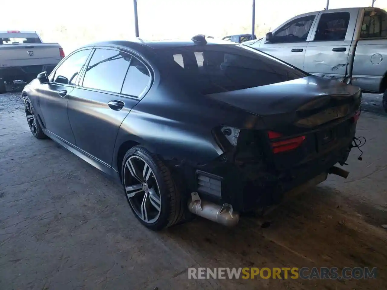 3 Photograph of a damaged car WBA7E2C54KB218109 BMW 7 SERIES 2019