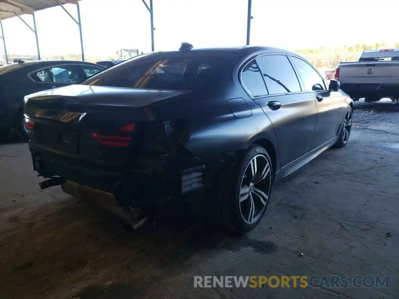 4 Photograph of a damaged car WBA7E2C54KB218109 BMW 7 SERIES 2019