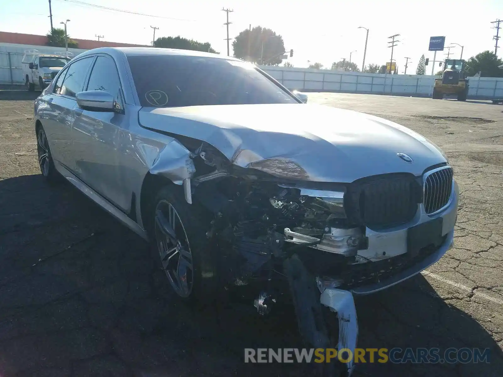 1 Photograph of a damaged car WBA7E2C54KB218319 BMW 7 SERIES 2019