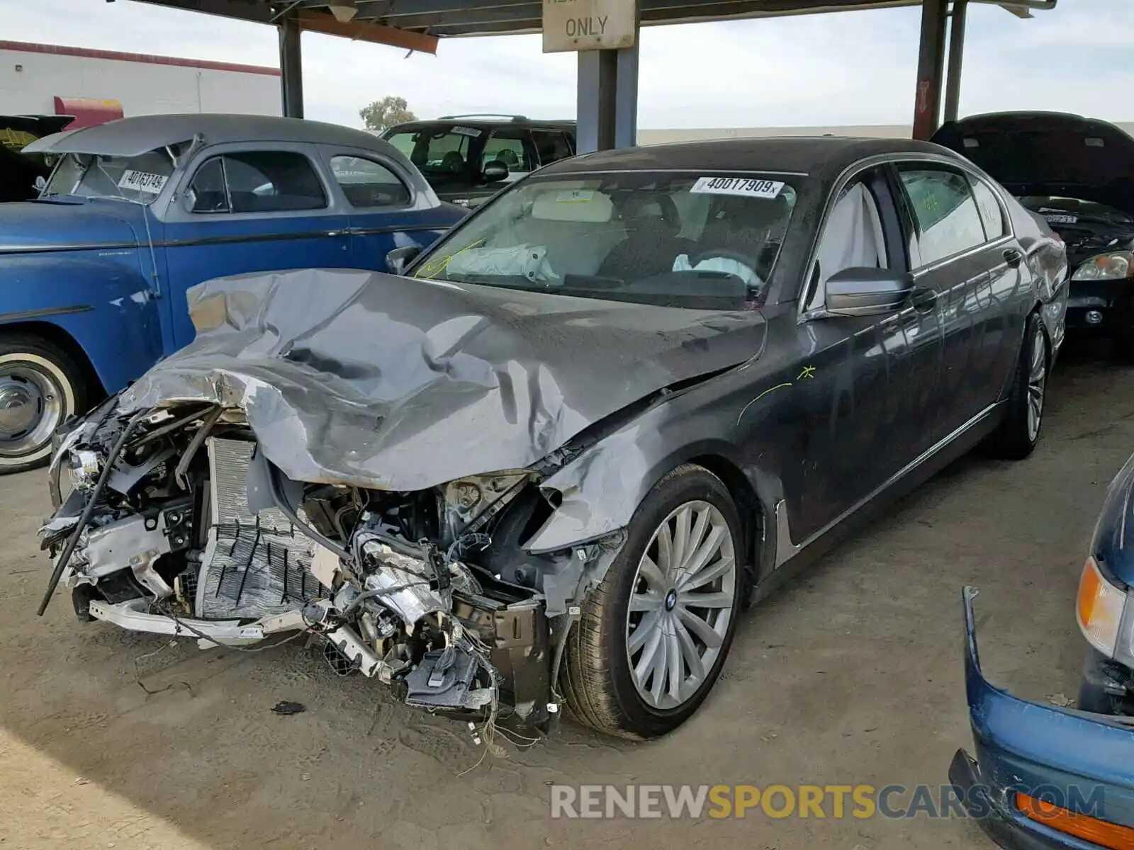 2 Photograph of a damaged car WBA7E2C54KB454579 BMW 7 SERIES 2019