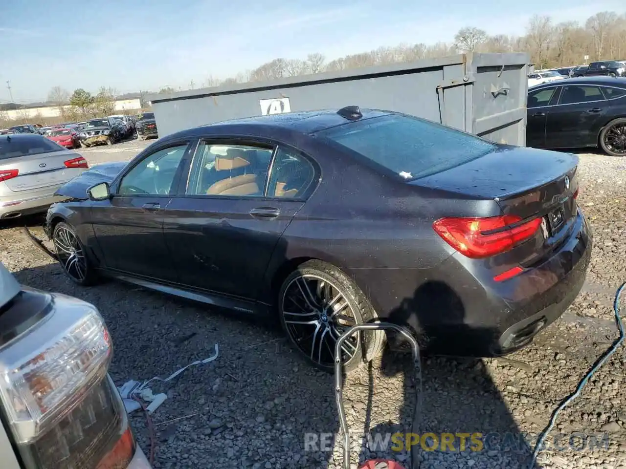 2 Photograph of a damaged car WBA7E2C55KB454879 BMW 7 SERIES 2019