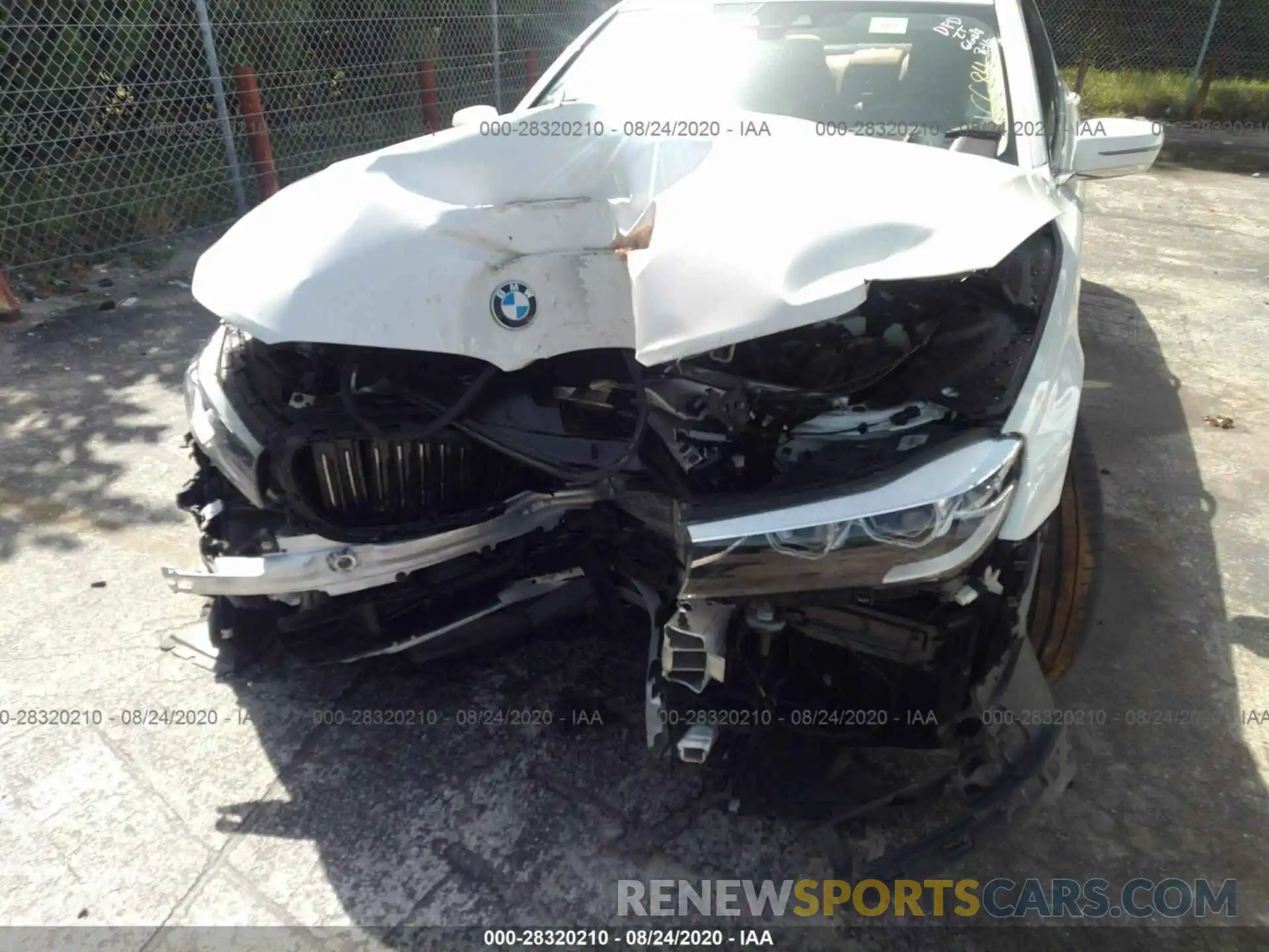 6 Фотография поврежденного автомобиля WBA7E2C56KB216684 BMW 7 SERIES 2019