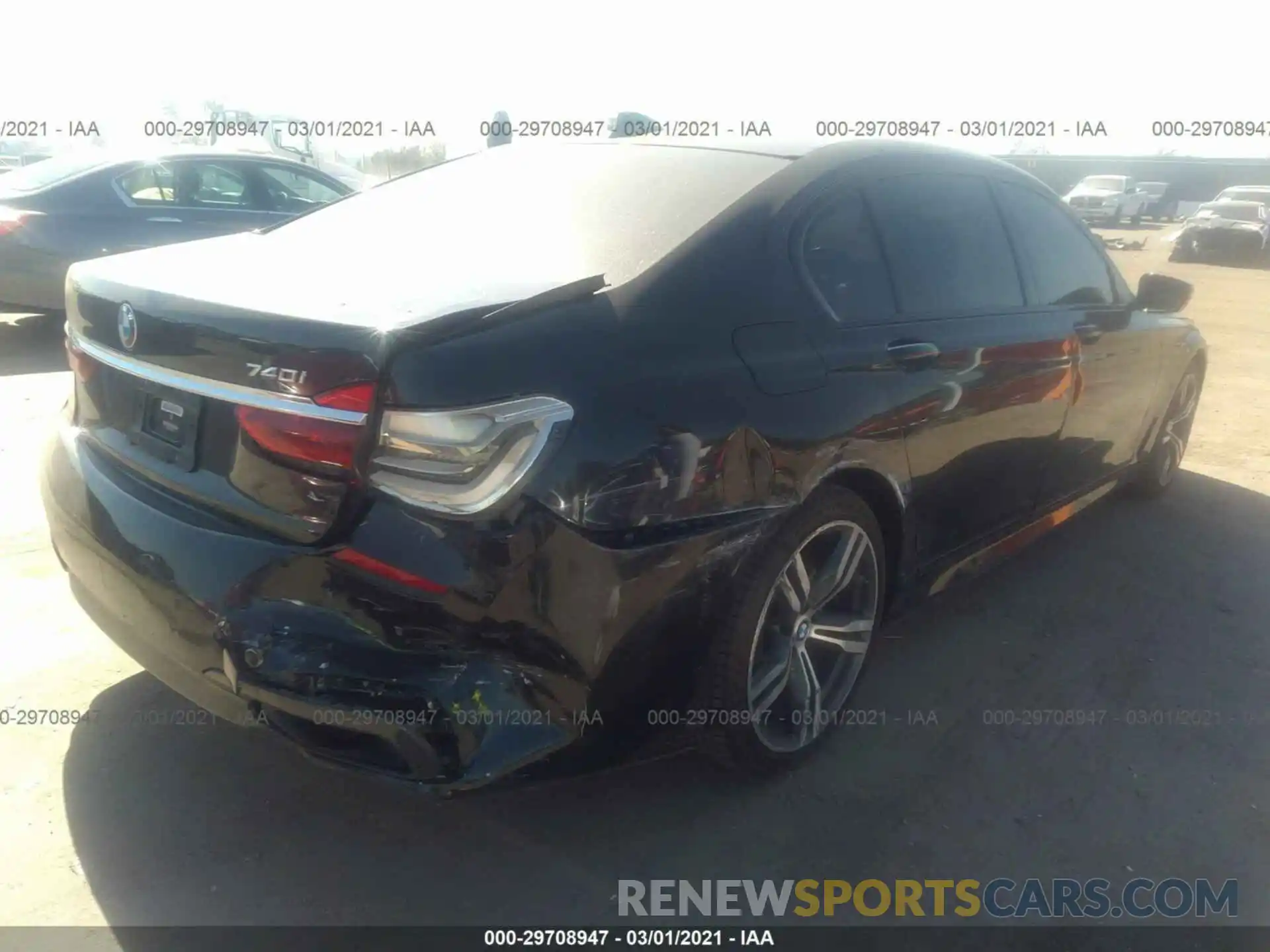 4 Photograph of a damaged car WBA7E2C56KB217561 BMW 7 SERIES 2019