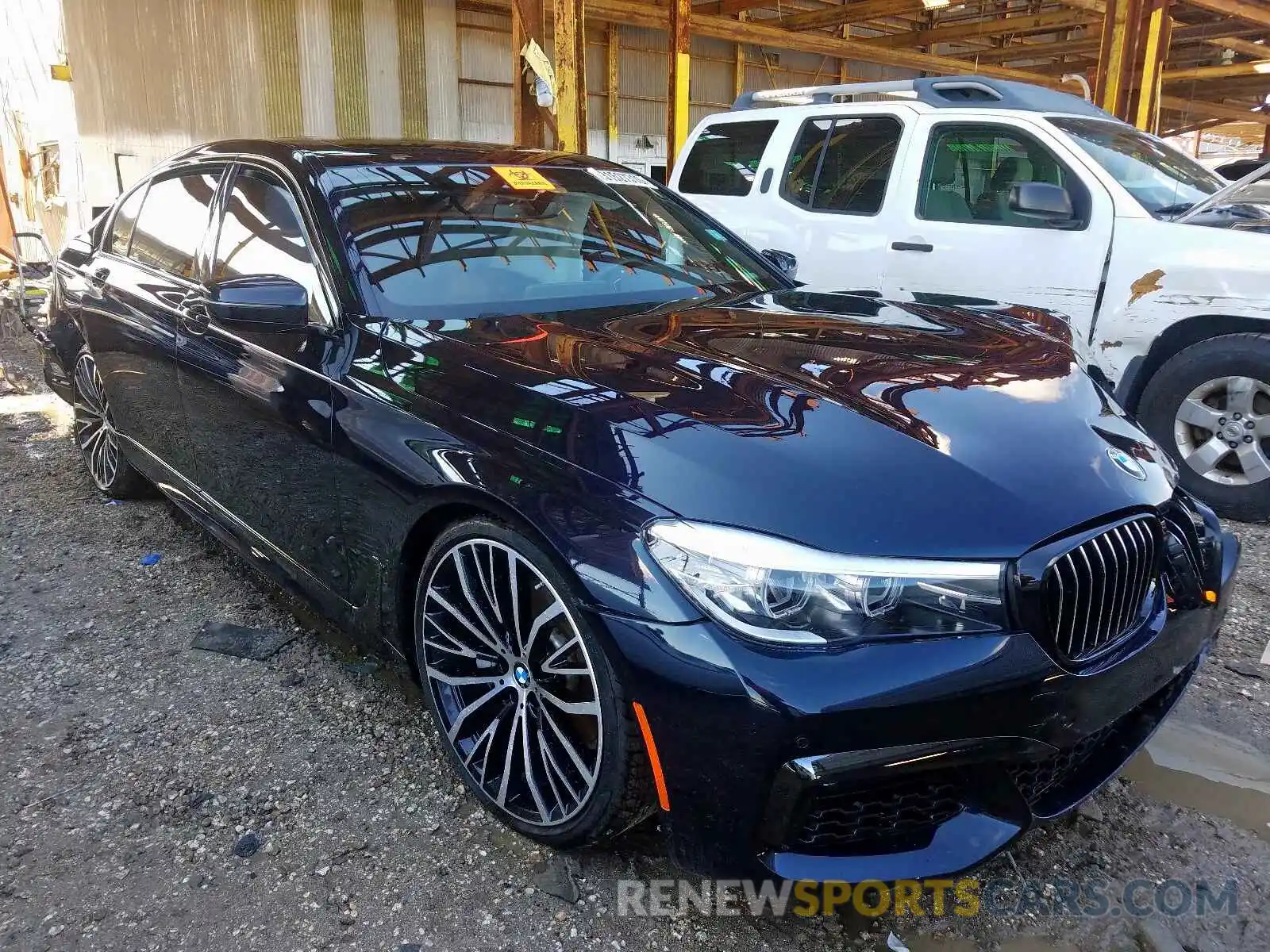 1 Photograph of a damaged car WBA7E2C57KB217018 BMW 7 SERIES 2019