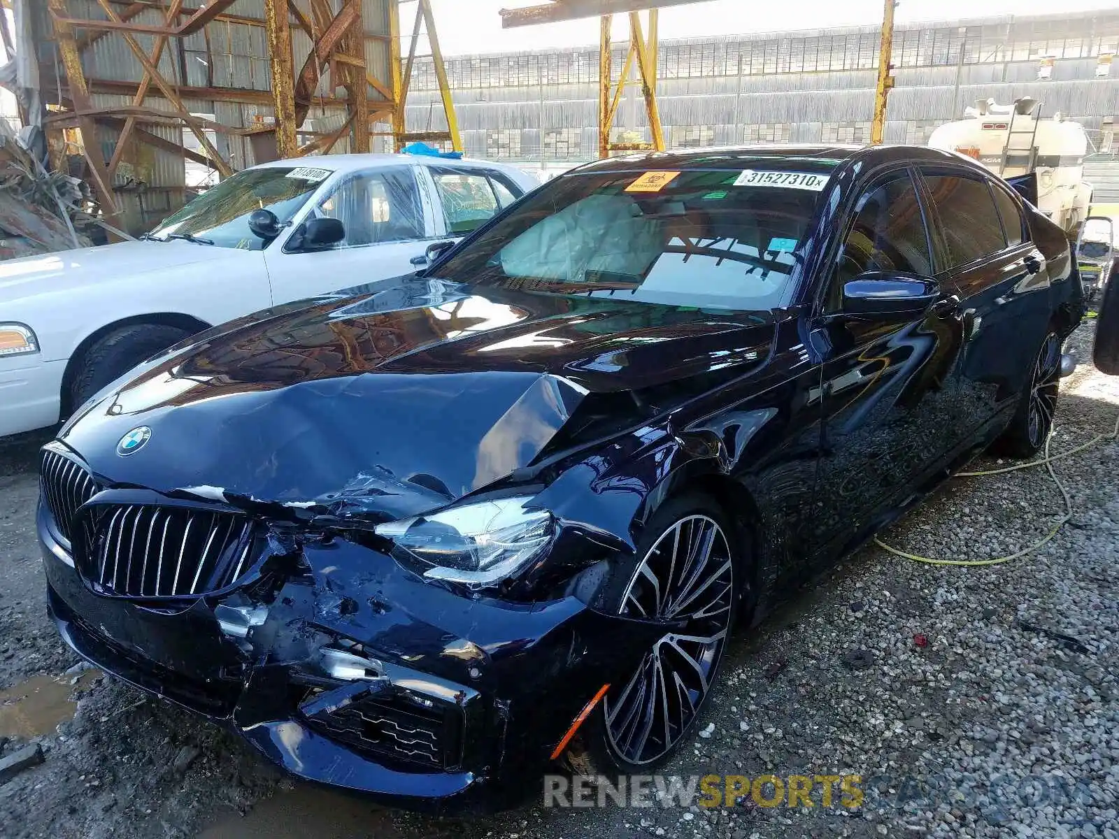 2 Photograph of a damaged car WBA7E2C57KB217018 BMW 7 SERIES 2019