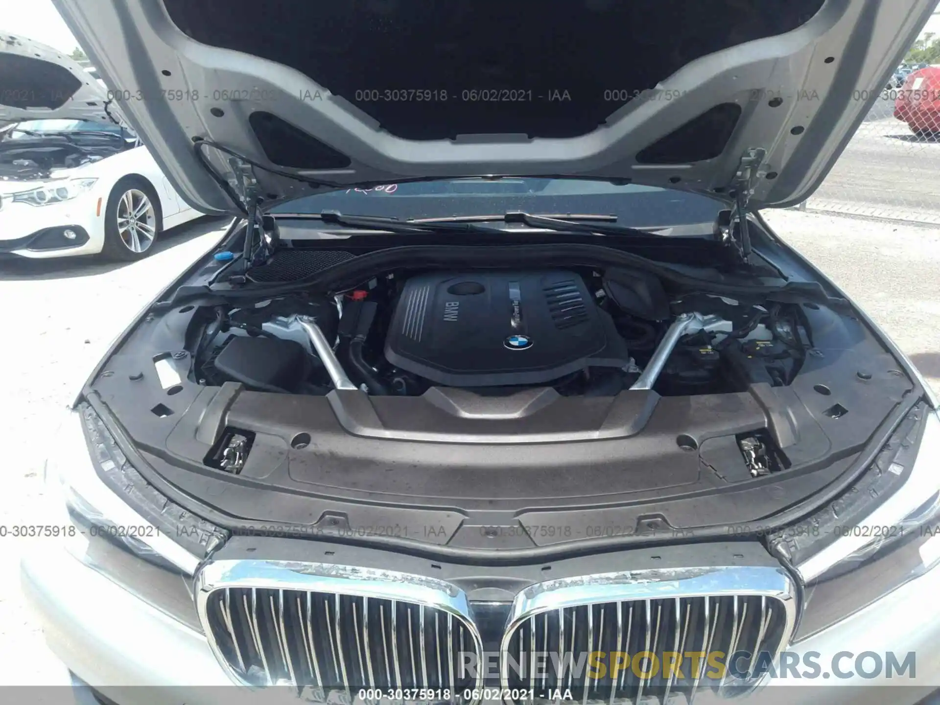 10 Фотография поврежденного автомобиля WBA7E2C57KB217343 BMW 7 SERIES 2019