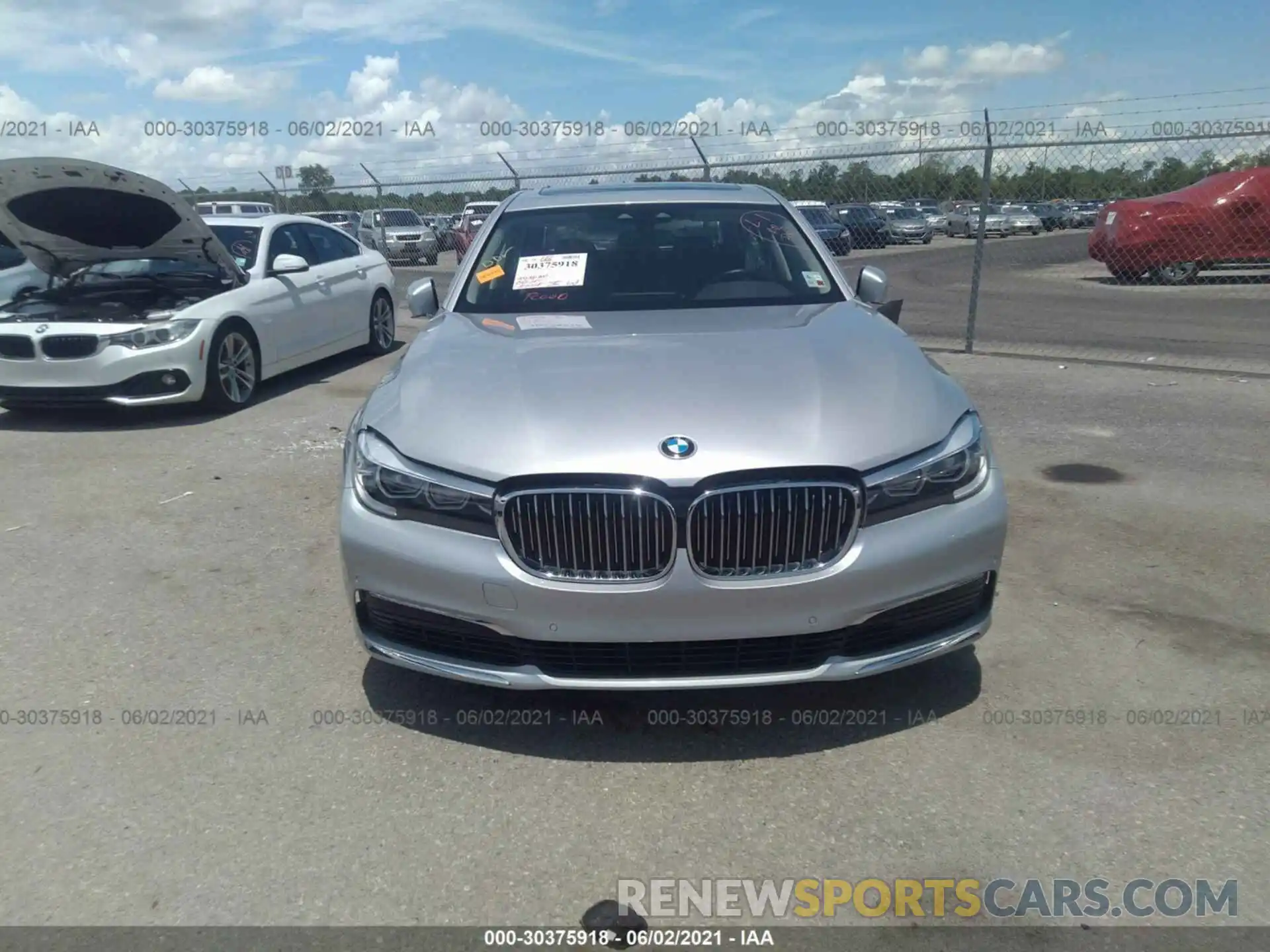 6 Photograph of a damaged car WBA7E2C57KB217343 BMW 7 SERIES 2019