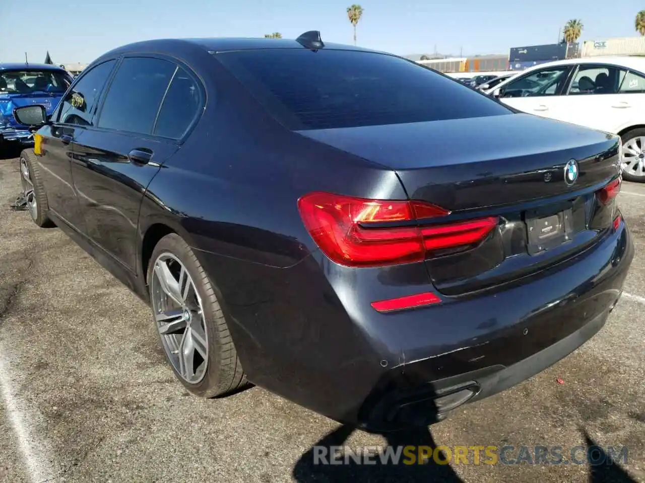 3 Photograph of a damaged car WBA7E2C57KB217424 BMW 7 SERIES 2019