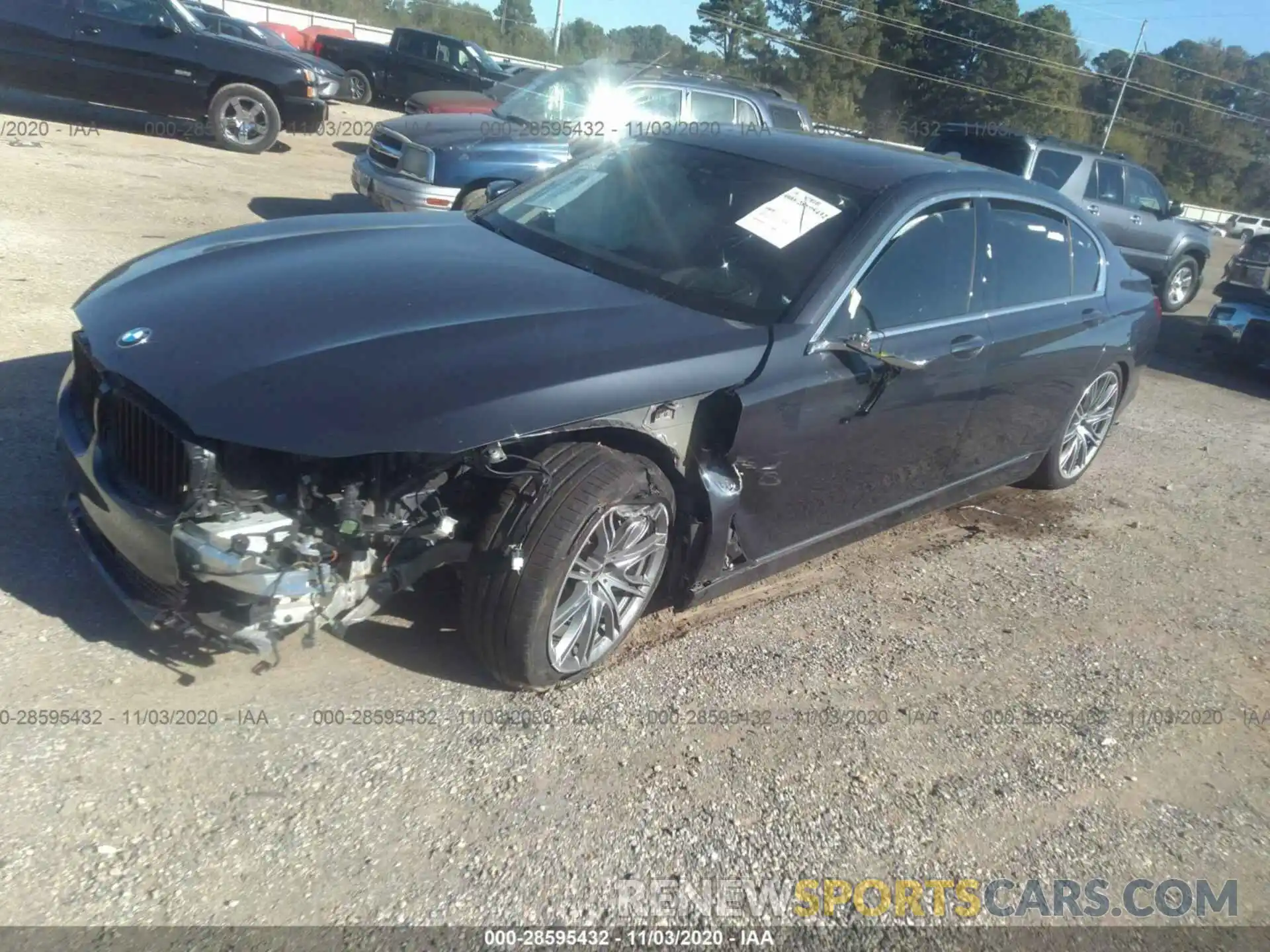 2 Photograph of a damaged car WBA7E2C58KB218601 BMW 7 SERIES 2019