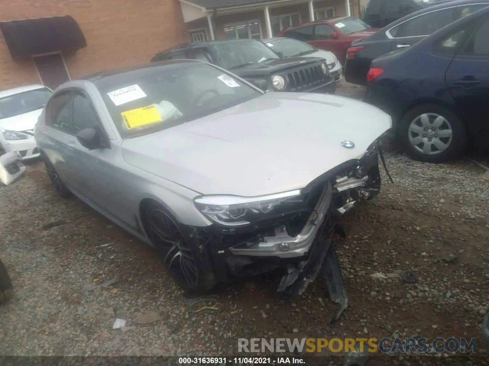 1 Photograph of a damaged car WBA7E2C58KB454066 BMW 7 SERIES 2019