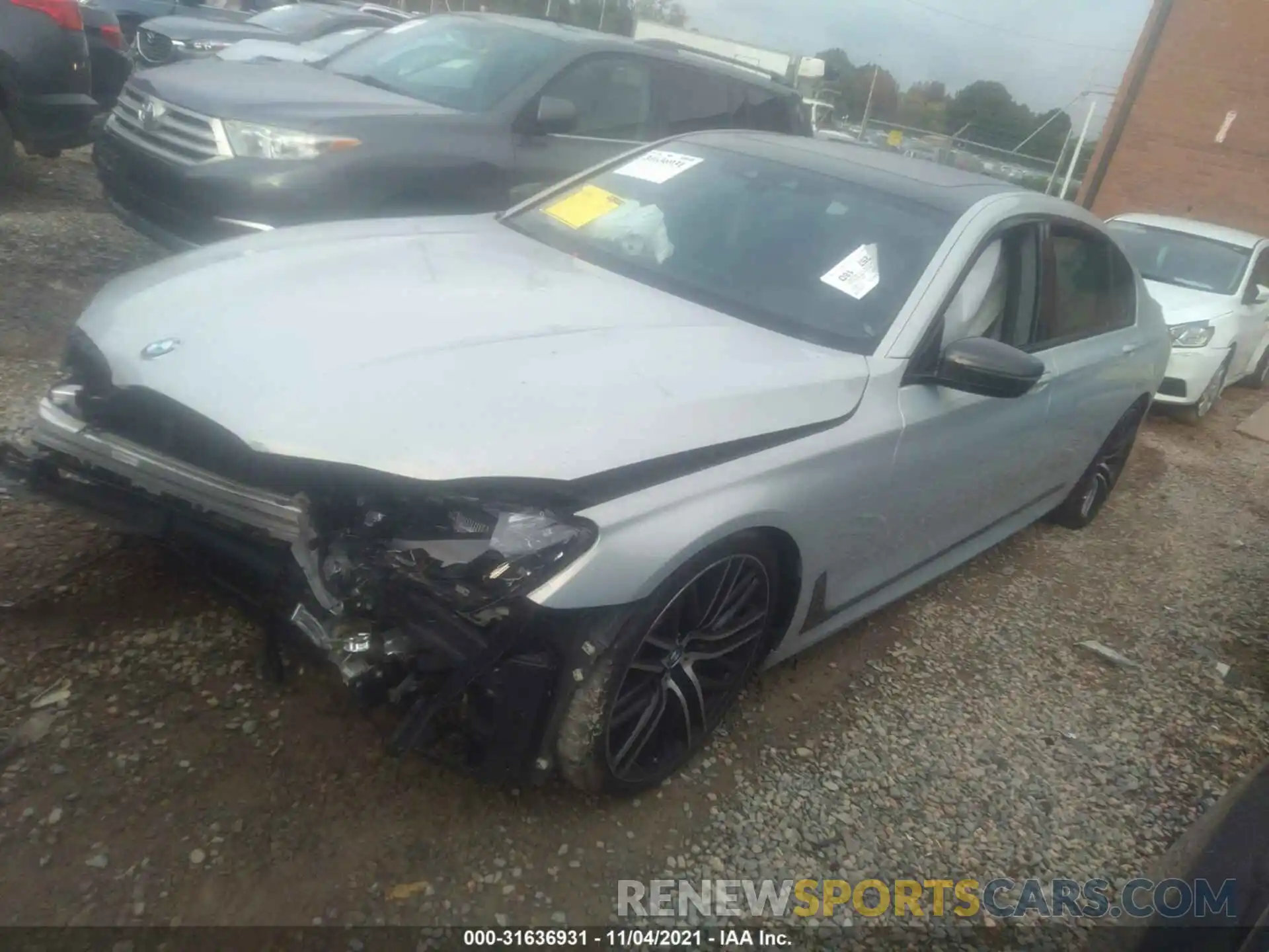 2 Photograph of a damaged car WBA7E2C58KB454066 BMW 7 SERIES 2019