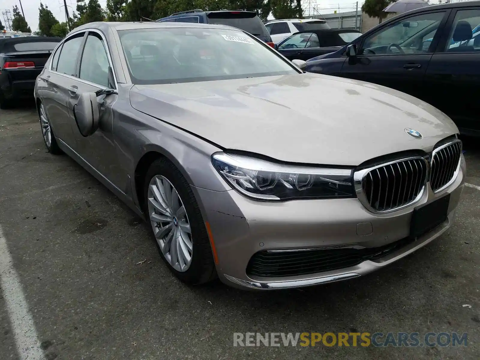 1 Photograph of a damaged car WBA7E2C58KB454553 BMW 7 SERIES 2019