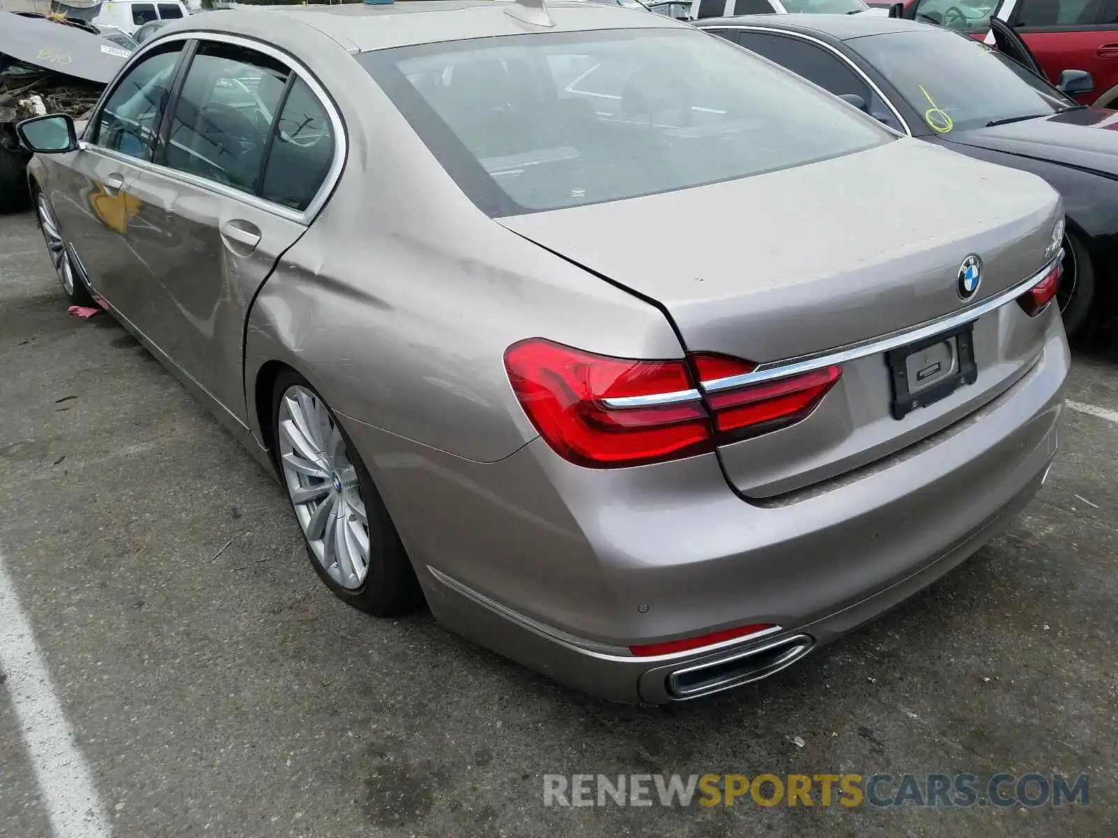 3 Photograph of a damaged car WBA7E2C58KB454553 BMW 7 SERIES 2019