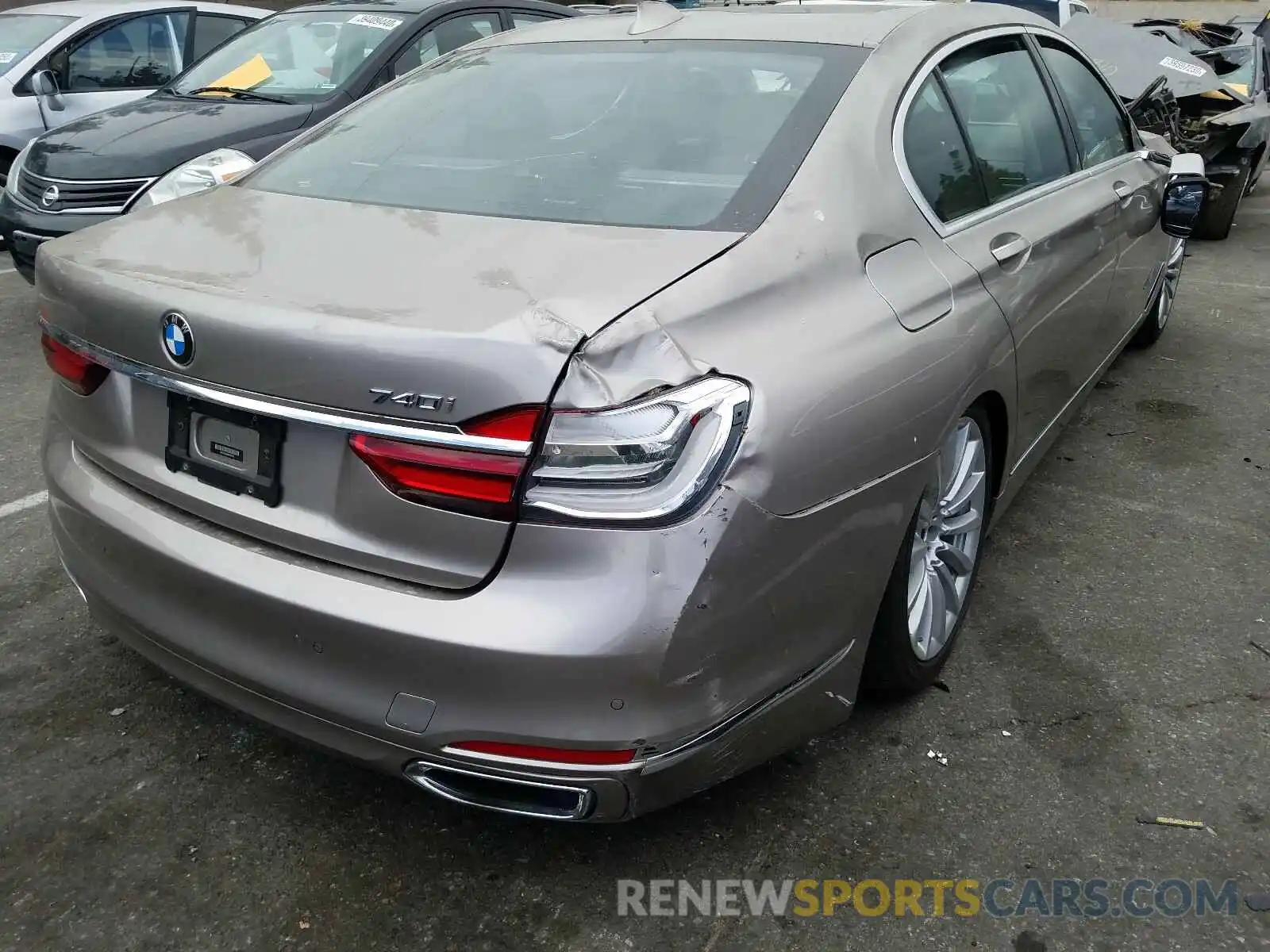 4 Photograph of a damaged car WBA7E2C58KB454553 BMW 7 SERIES 2019