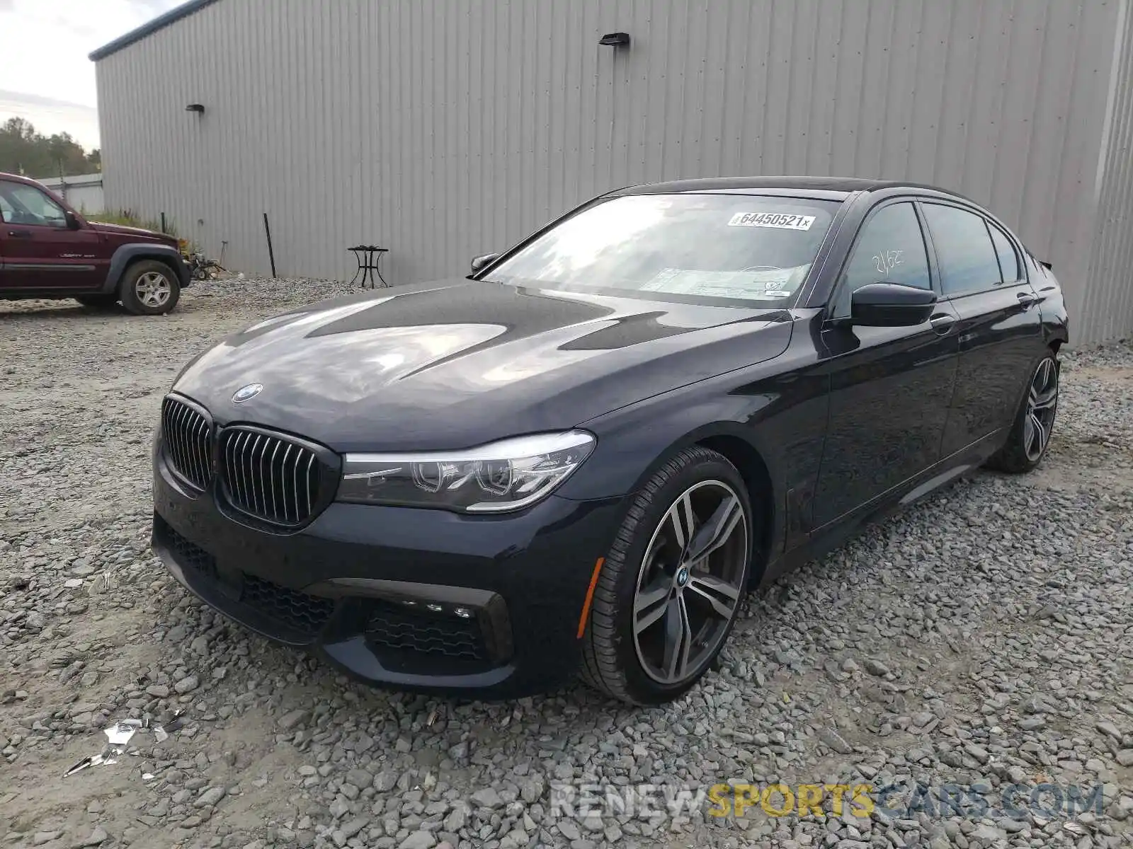 2 Photograph of a damaged car WBA7E2C59KB454383 BMW 7 SERIES 2019