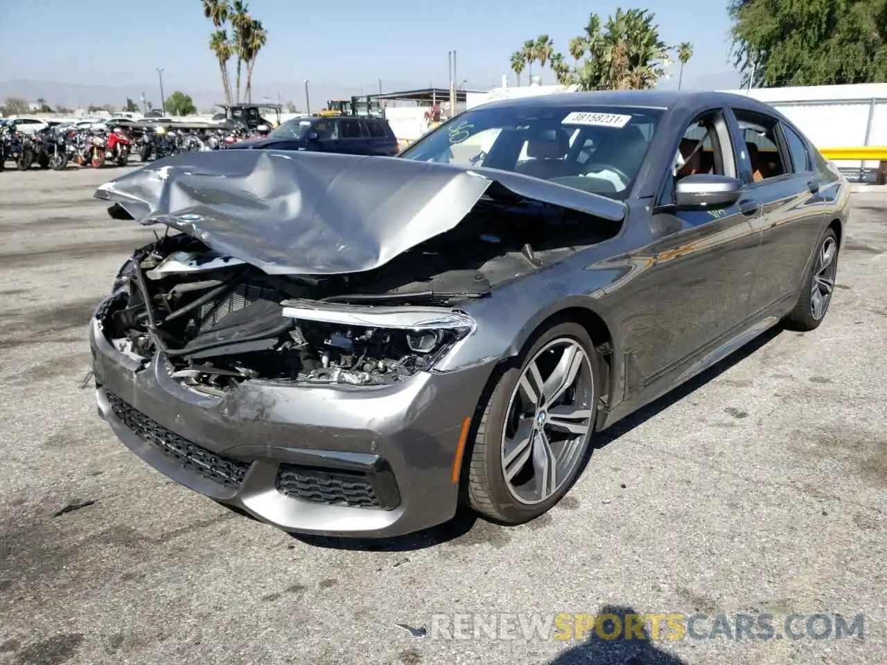 2 Photograph of a damaged car WBA7E2C5XKB217689 BMW 7 SERIES 2019