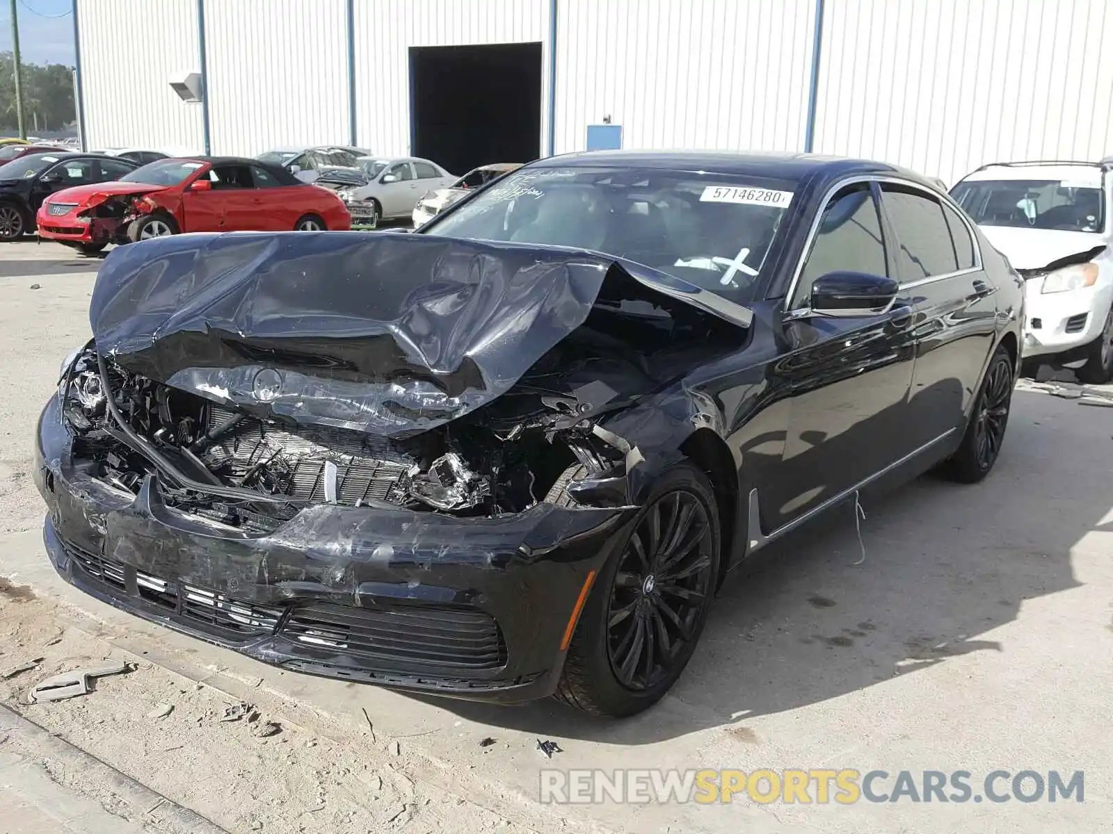 2 Photograph of a damaged car WBA7E2C5XKB218146 BMW 7 SERIES 2019