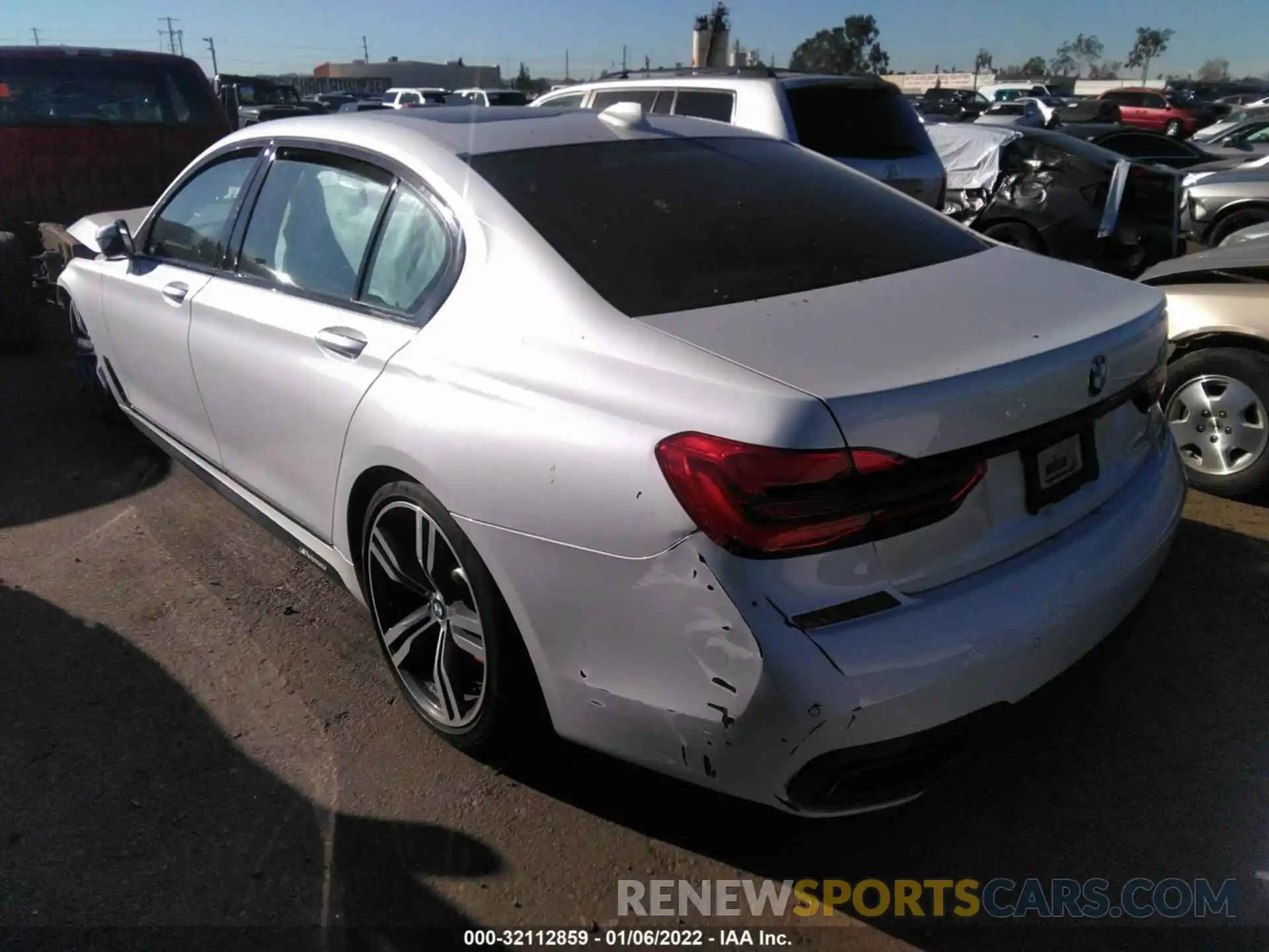 3 Photograph of a damaged car WBA7E2C5XKB454148 BMW 7 SERIES 2019