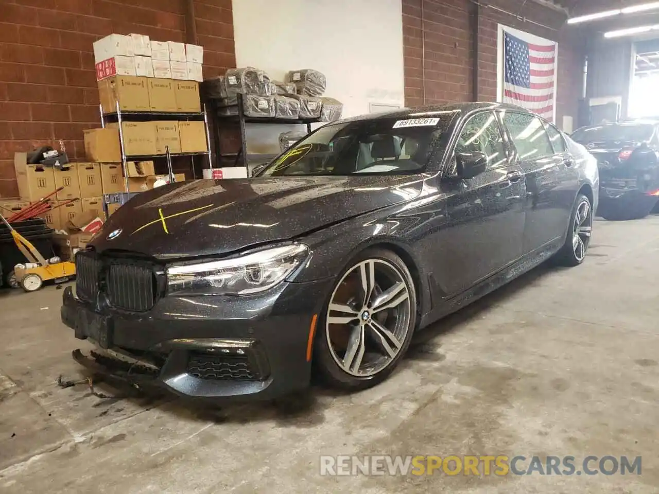 2 Photograph of a damaged car WBA7E2C5XKB454831 BMW 7 SERIES 2019