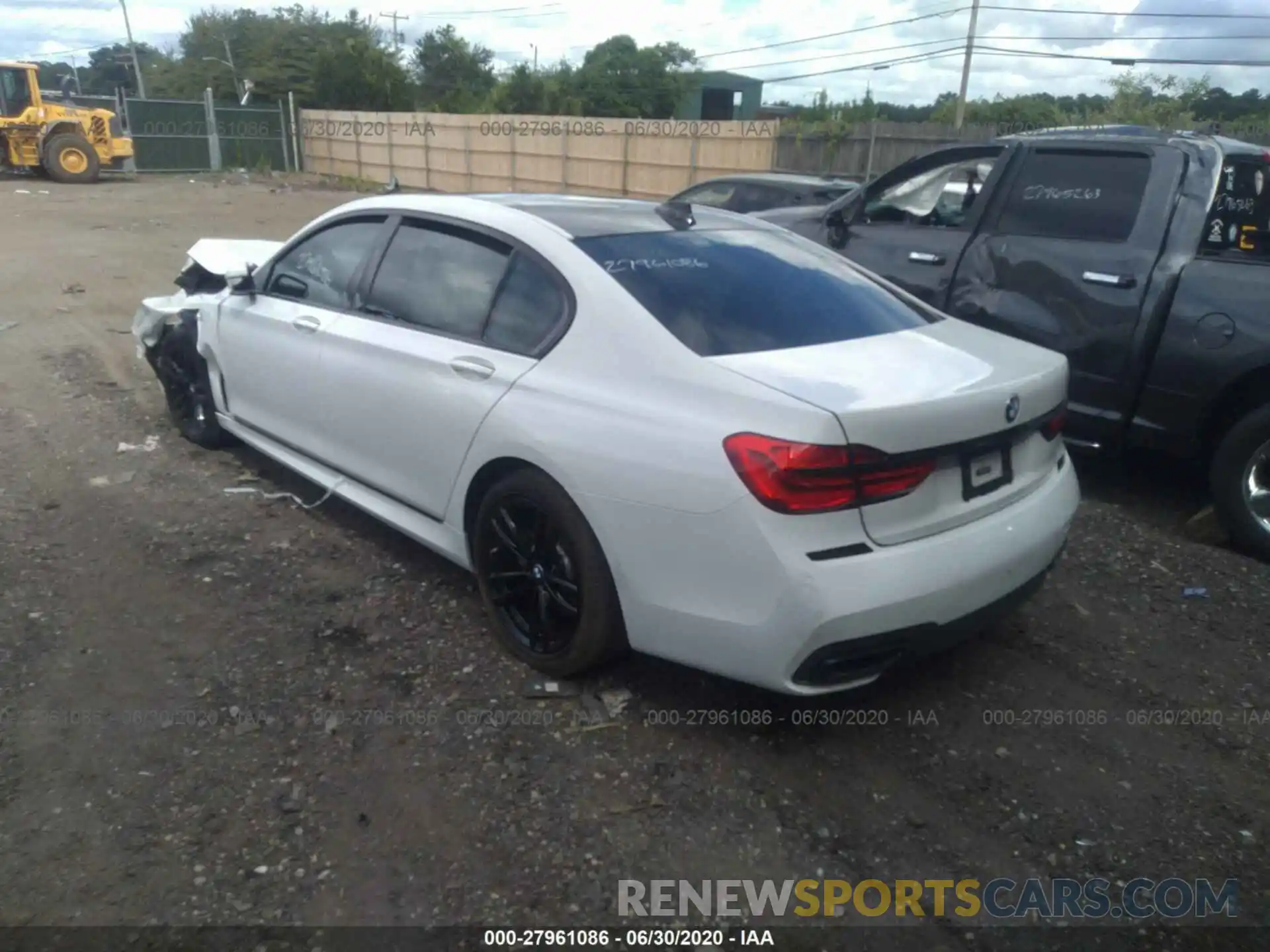 3 Photograph of a damaged car WBA7E4C50KGV28479 BMW 7 SERIES 2019