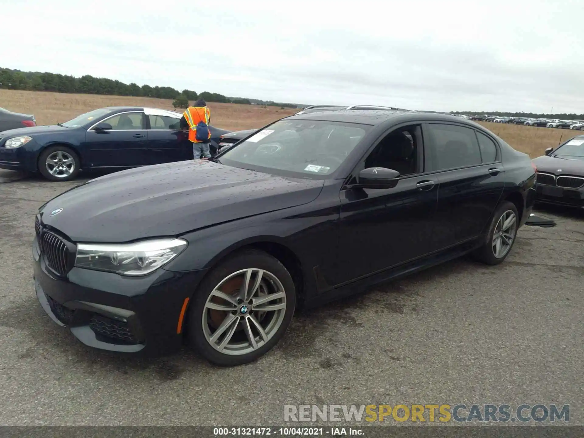 2 Photograph of a damaged car WBA7E4C50KGV70232 BMW 7 SERIES 2019