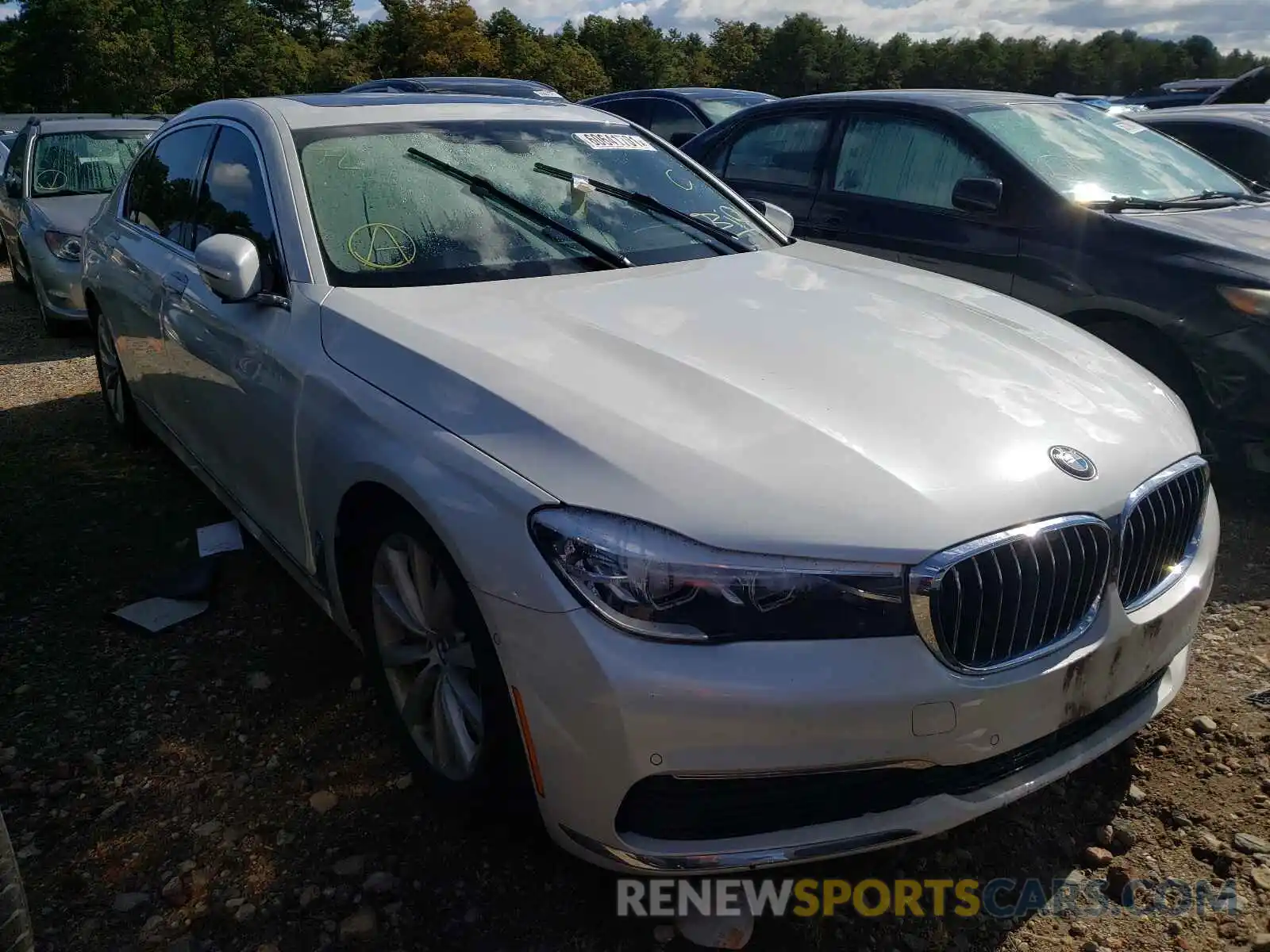 1 Photograph of a damaged car WBA7E4C50KGV70604 BMW 7 SERIES 2019