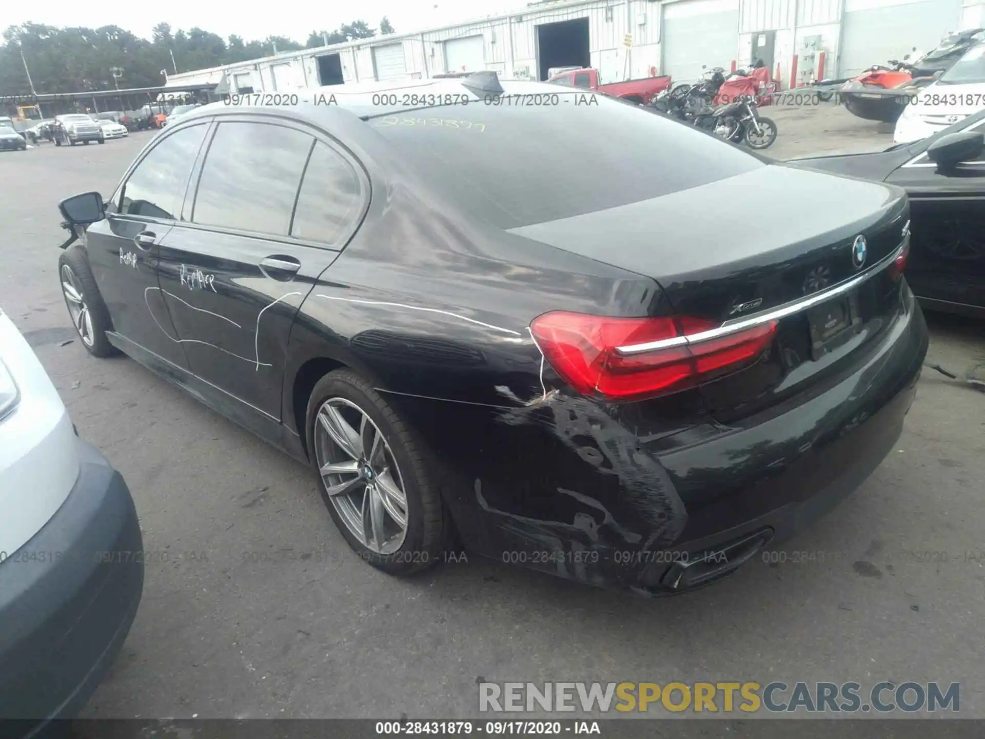 3 Photograph of a damaged car WBA7E4C51KGV28491 BMW 7 SERIES 2019