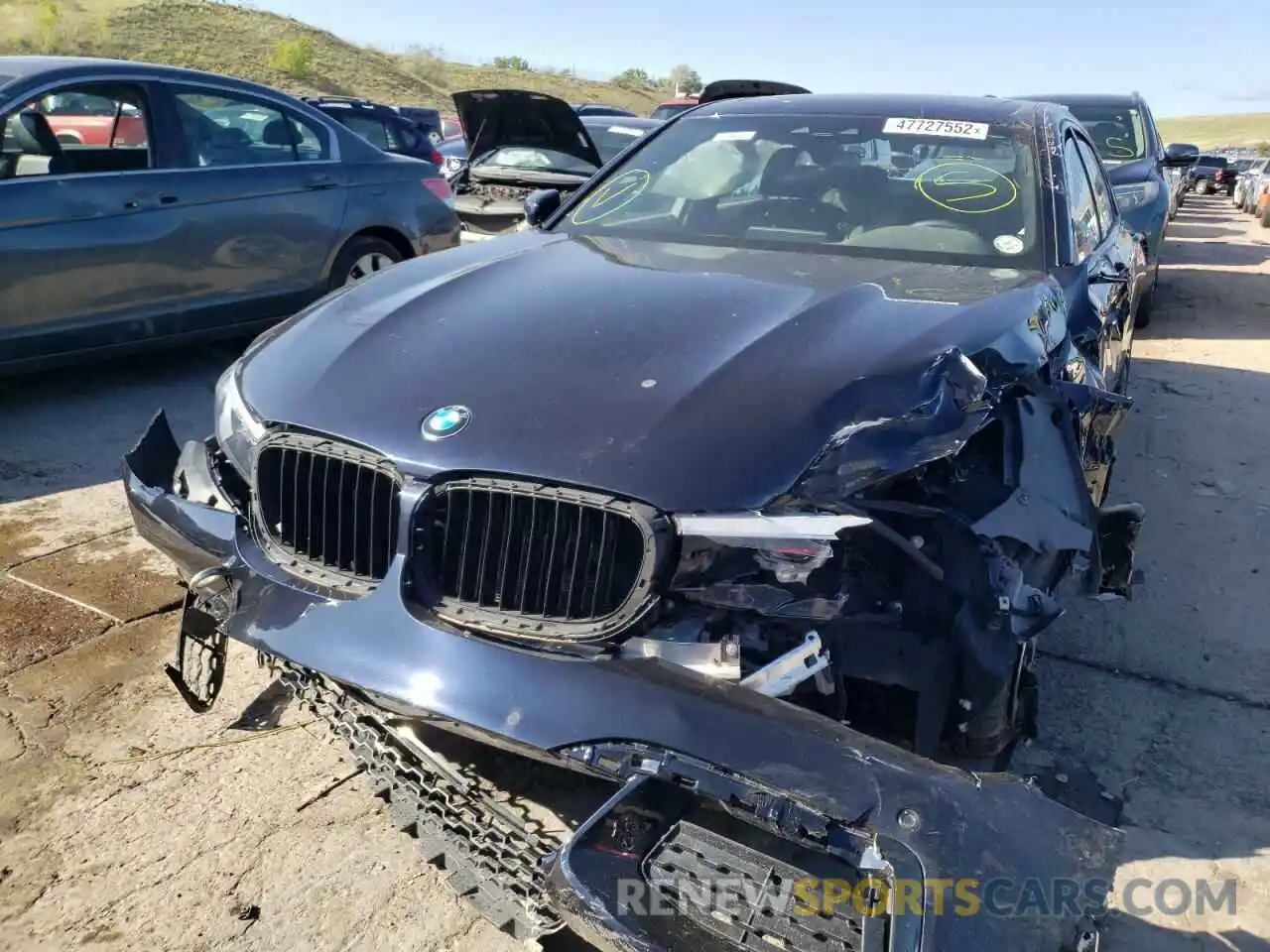 9 Photograph of a damaged car WBA7E4C51KGV69977 BMW 7 SERIES 2019