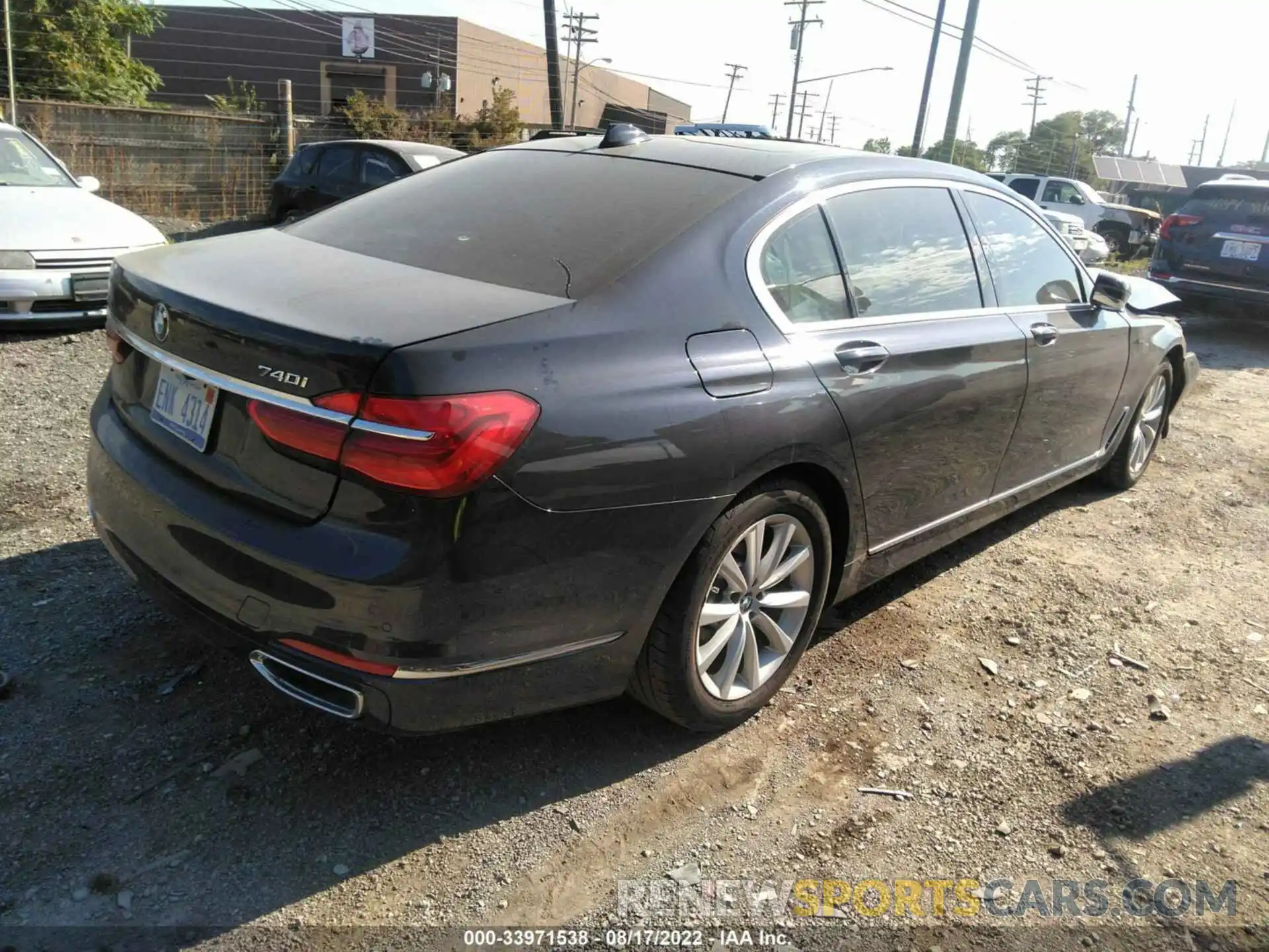 4 Photograph of a damaged car WBA7E4C52KGV28743 BMW 7 SERIES 2019