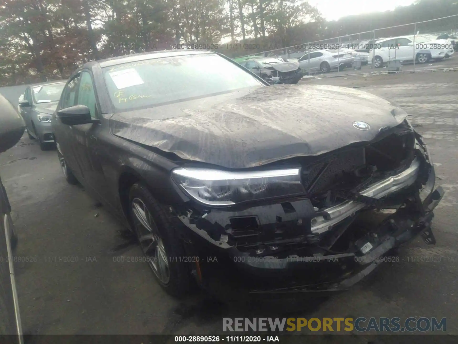 1 Photograph of a damaged car WBA7E4C53KGV28699 BMW 7 SERIES 2019