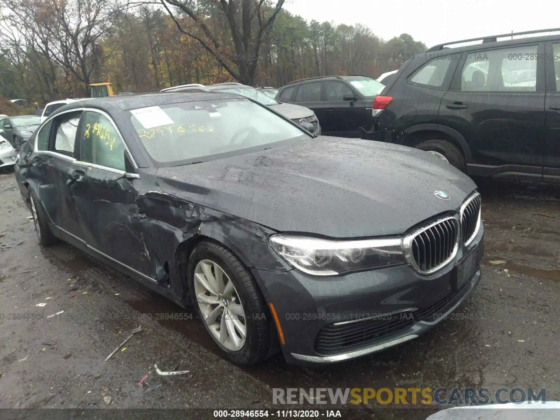 1 Photograph of a damaged car WBA7E4C53KGV70144 BMW 7 SERIES 2019