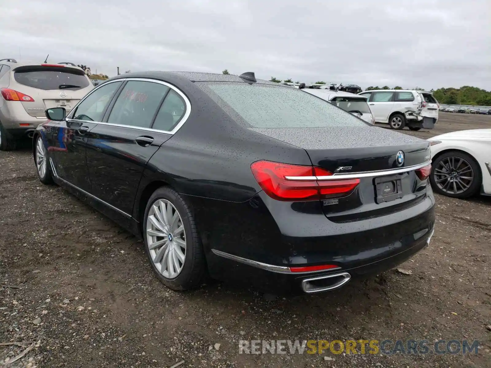 3 Фотография поврежденного автомобиля WBA7E4C55KGV28252 BMW 7 SERIES 2019