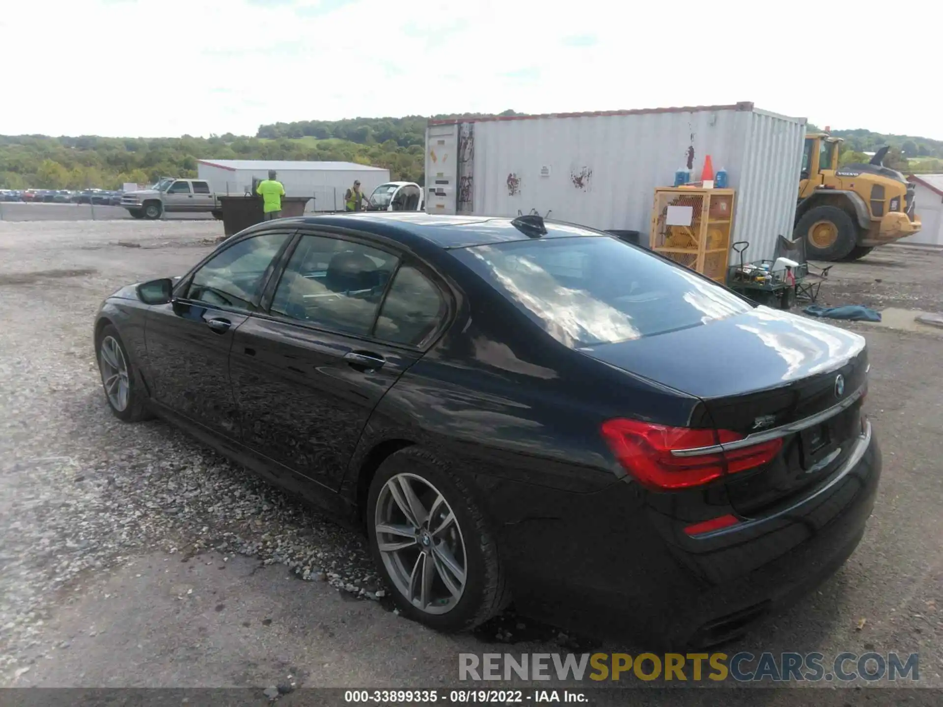 3 Photograph of a damaged car WBA7E4C55KGV70159 BMW 7 SERIES 2019