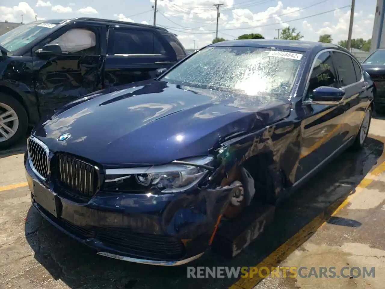 2 Photograph of a damaged car WBA7E4C57KGV28267 BMW 7 SERIES 2019