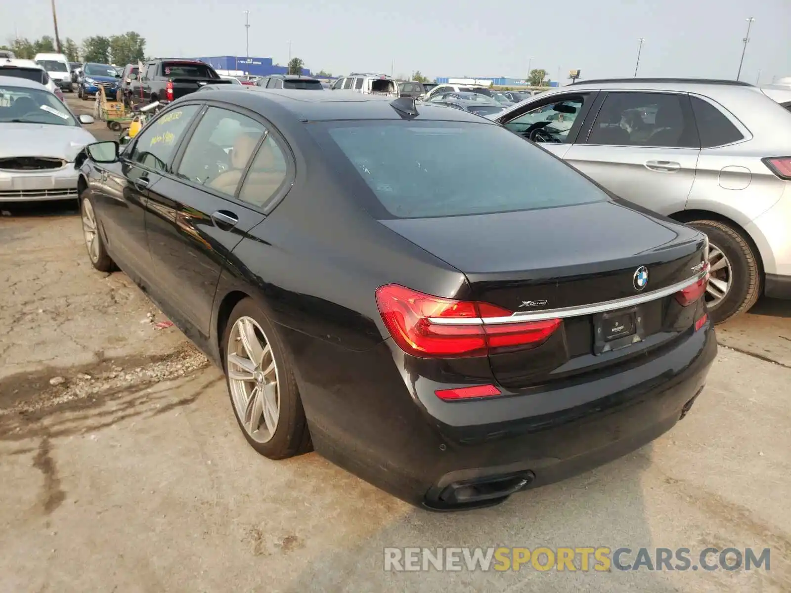 3 Photograph of a damaged car WBA7E4C57KGV28611 BMW 7 SERIES 2019