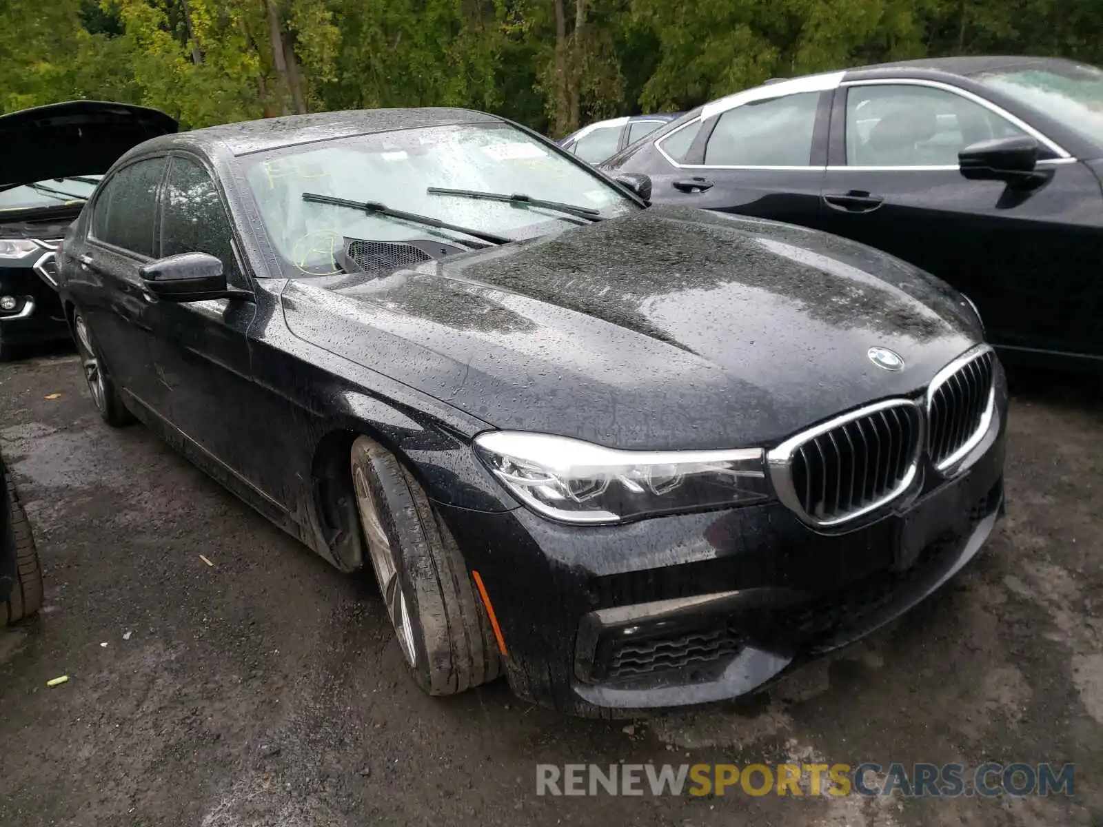 1 Photograph of a damaged car WBA7E4C58KGV28844 BMW 7 SERIES 2019