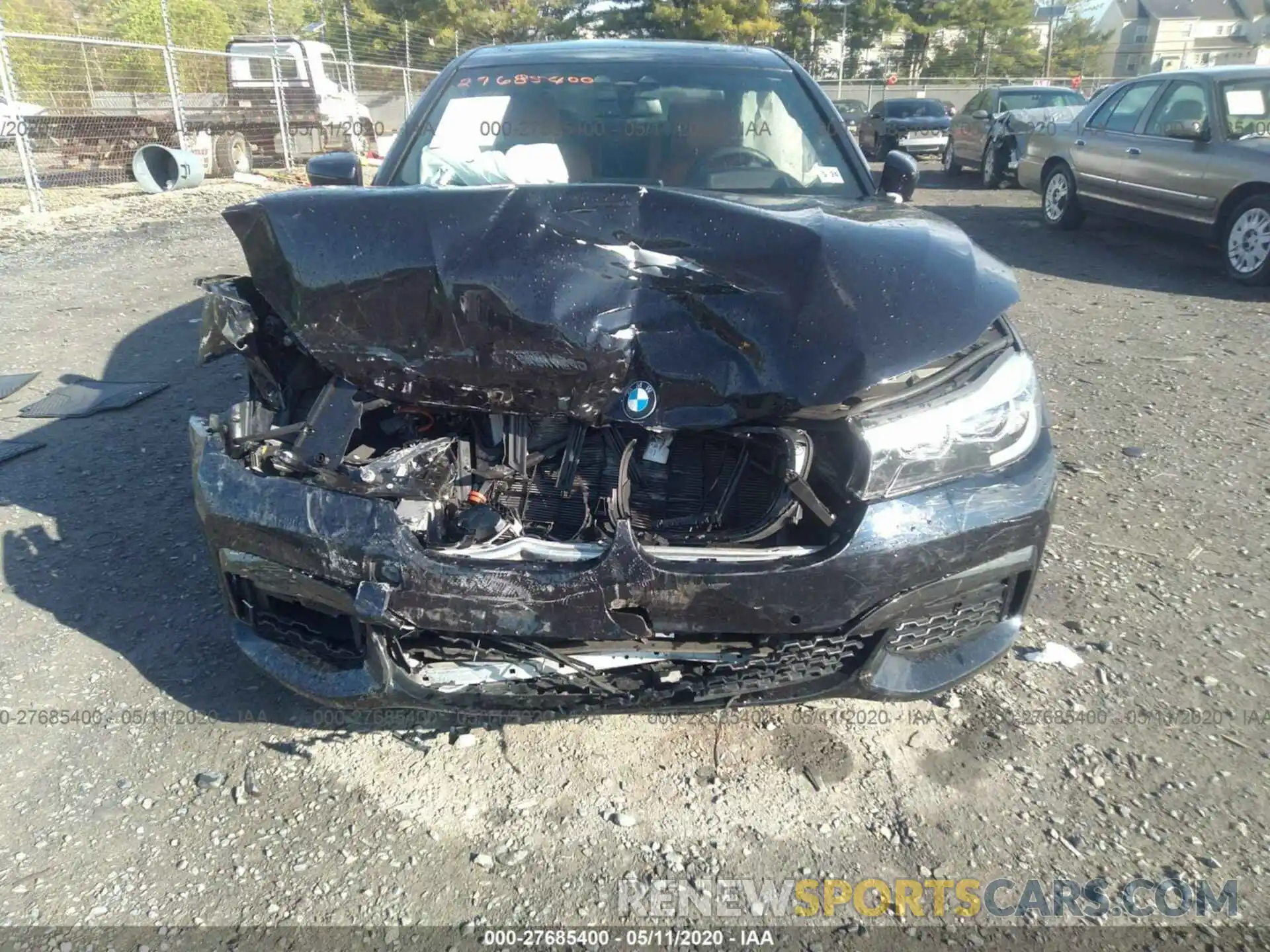 6 Фотография поврежденного автомобиля WBA7E4C59KGV70522 BMW 7 SERIES 2019