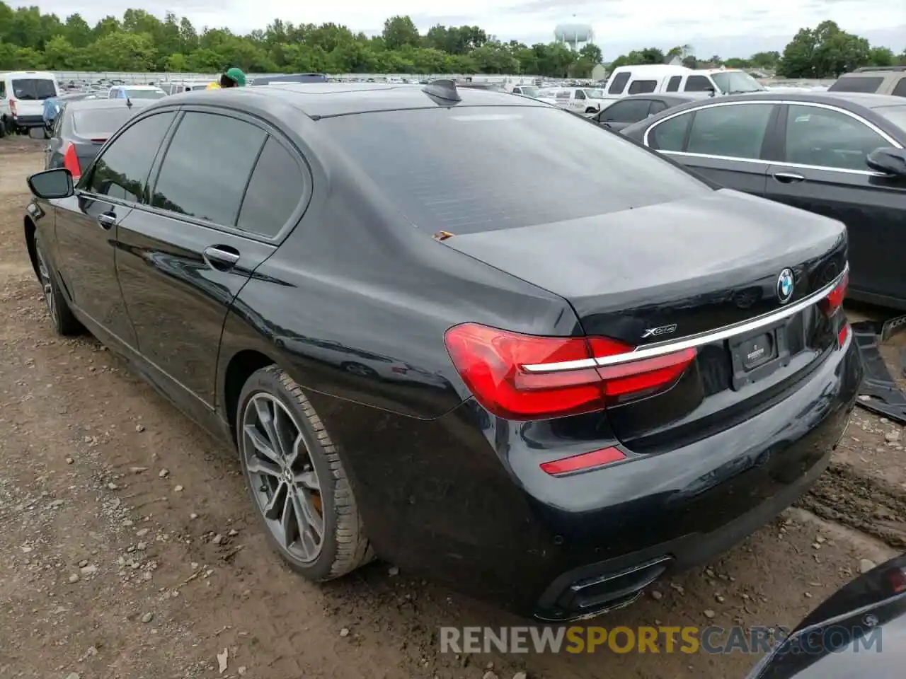 3 Photograph of a damaged car WBA7E4C59KGV70584 BMW 7 SERIES 2019