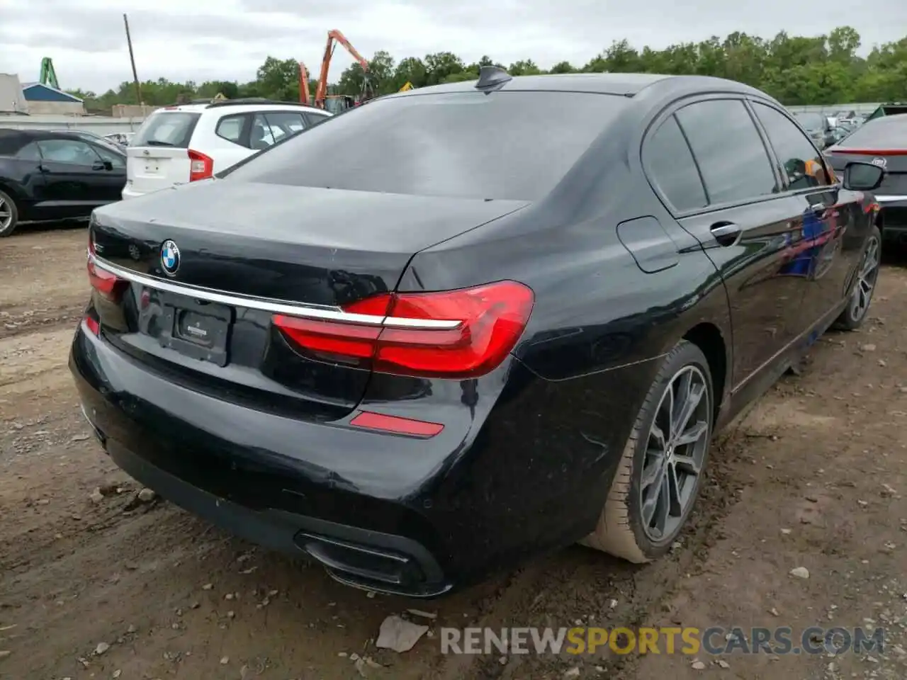 4 Фотография поврежденного автомобиля WBA7E4C59KGV70584 BMW 7 SERIES 2019