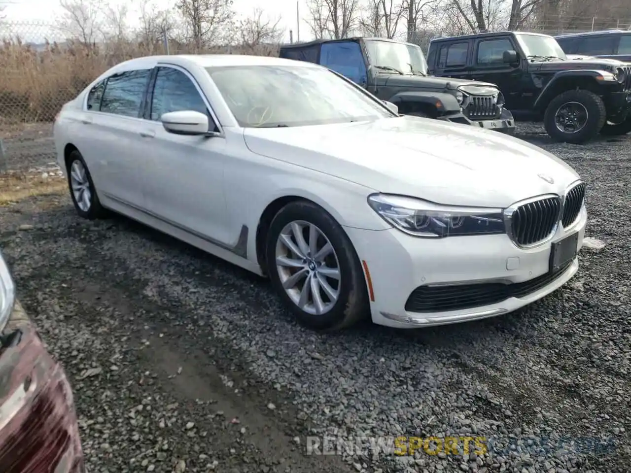 1 Photograph of a damaged car WBA7E4C5XKGV28523 BMW 7 SERIES 2019