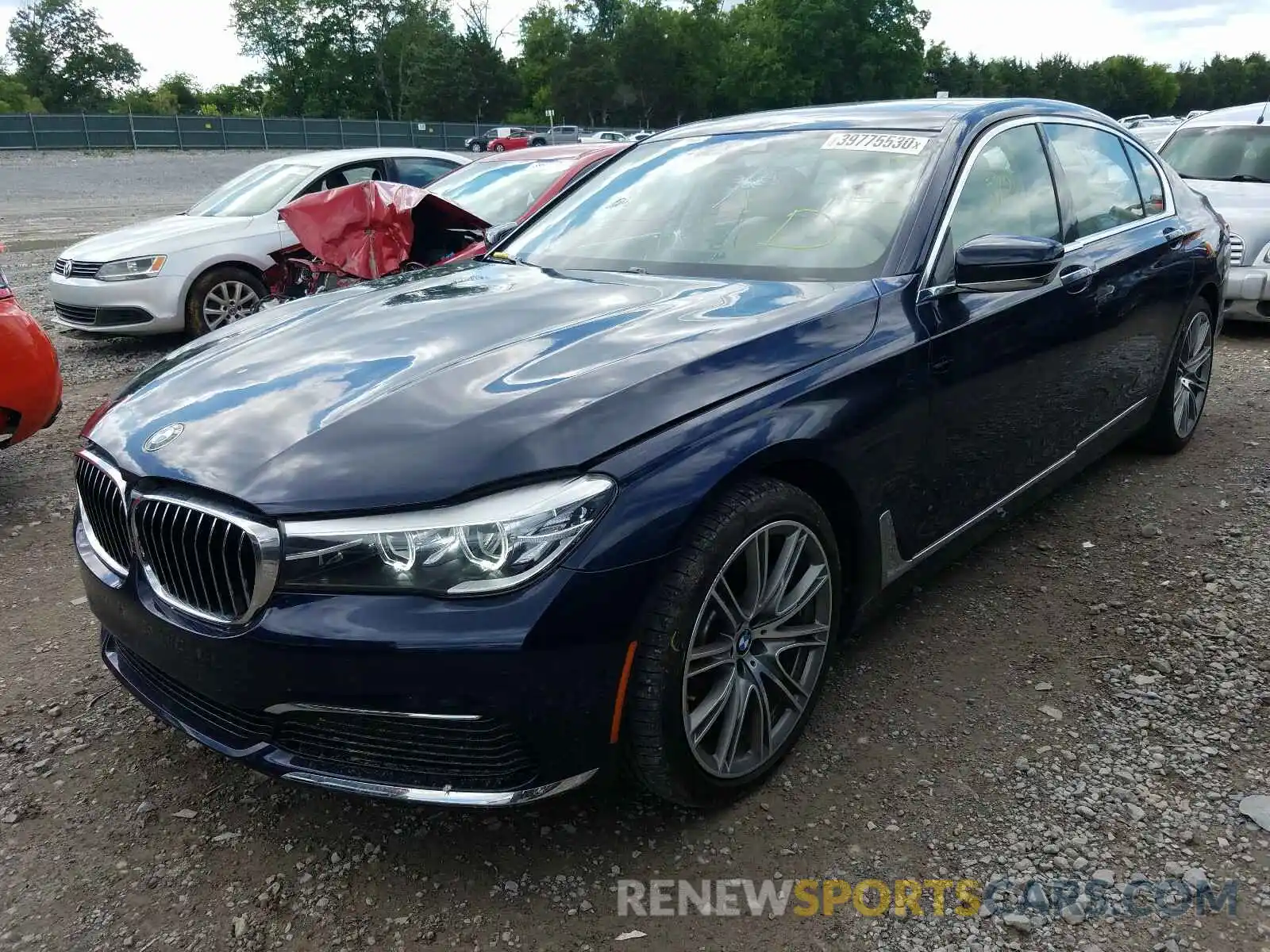 2 Фотография поврежденного автомобиля WBA7E4C5XKGV70089 BMW 7 SERIES 2019