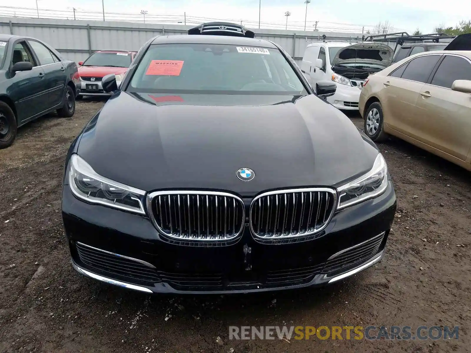 9 Фотография поврежденного автомобиля WBA7F0C50KGM24466 BMW 7 SERIES 2019