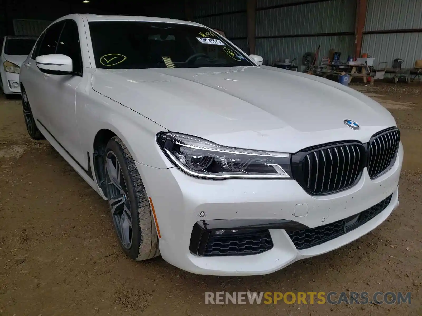 1 Photograph of a damaged car WBA7F0C51KGM24721 BMW 7 SERIES 2019