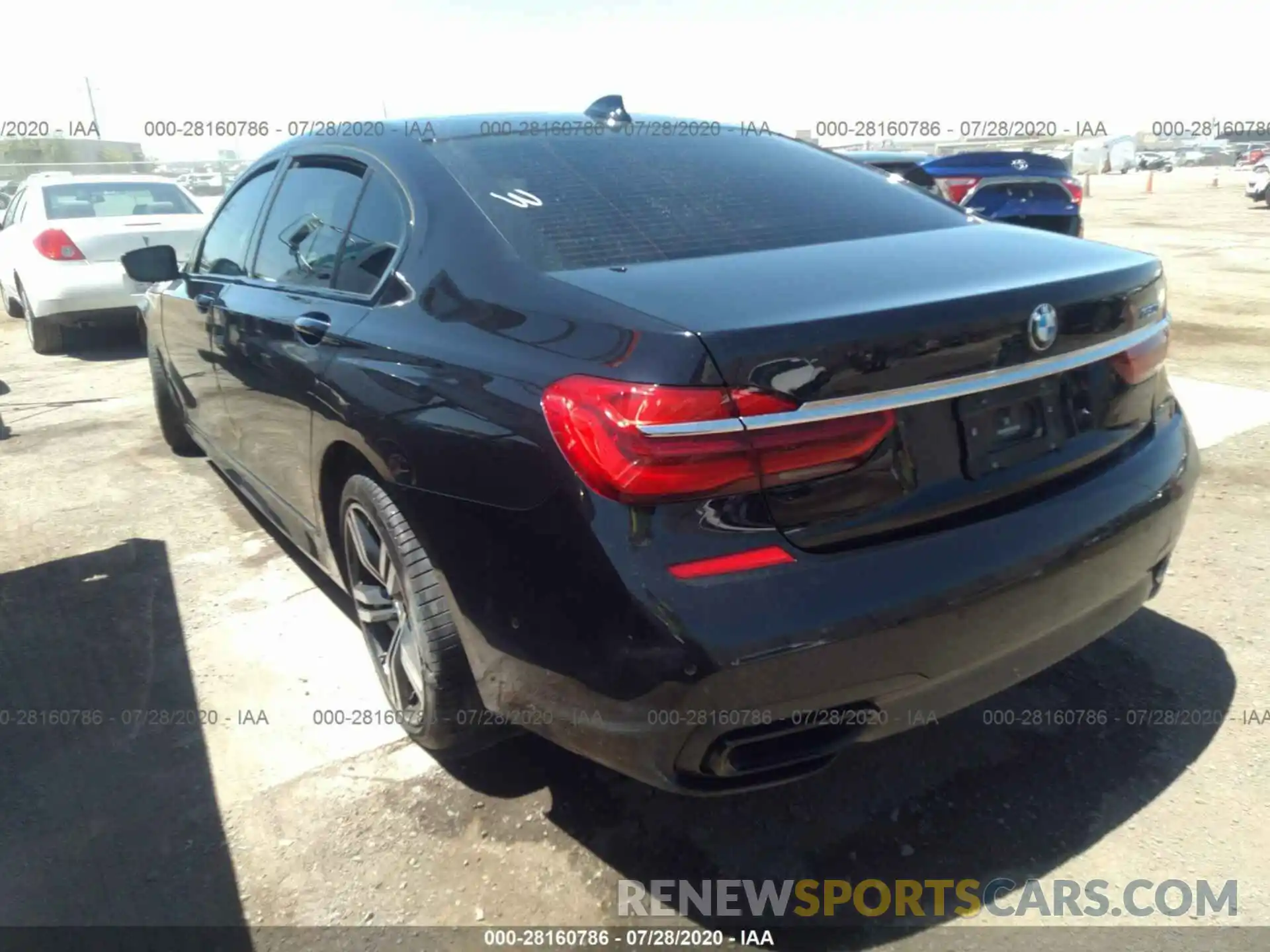 3 Photograph of a damaged car WBA7F0C51KGM25125 BMW 7 SERIES 2019