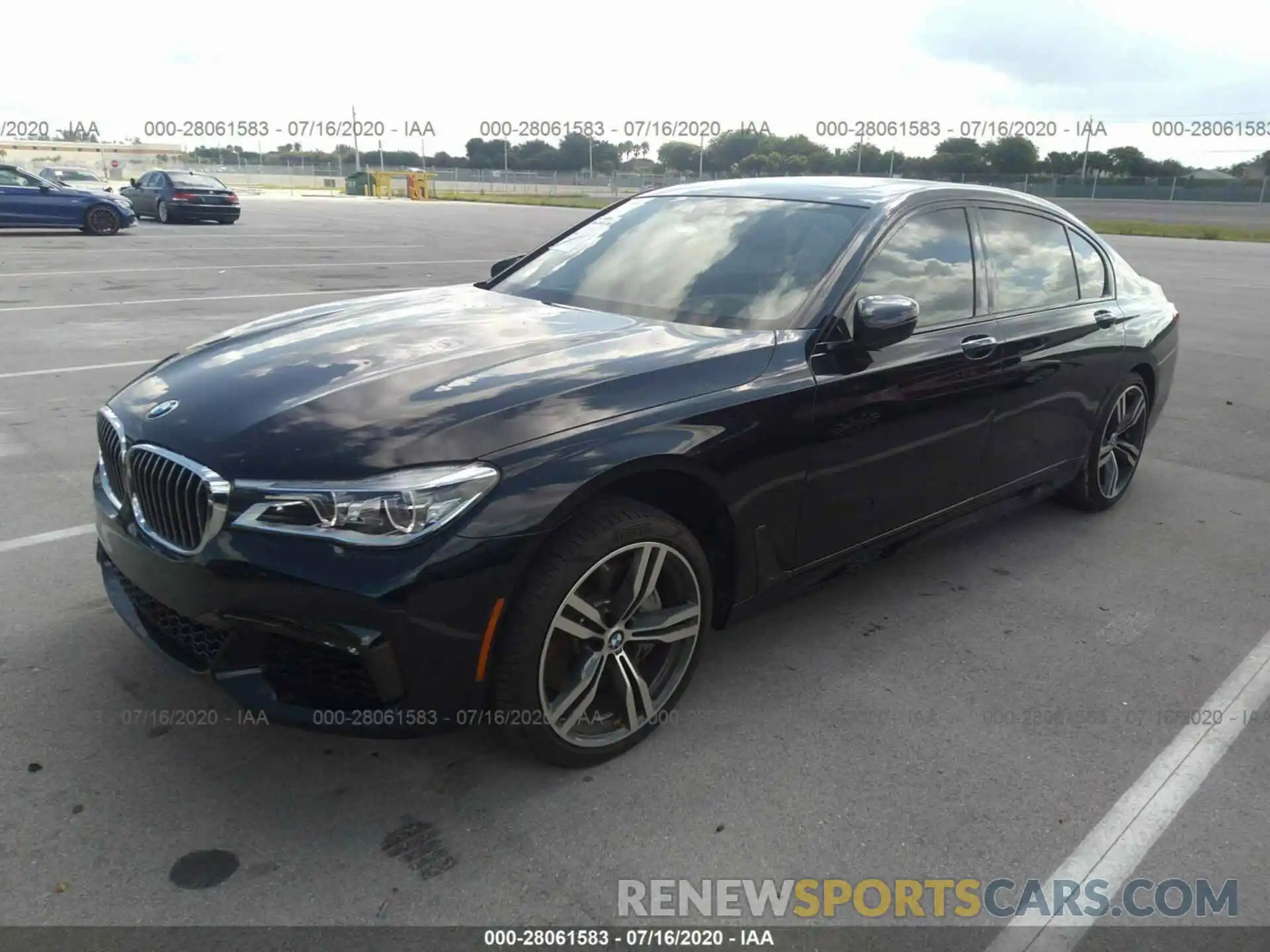 2 Photograph of a damaged car WBA7F0C51KGM25481 BMW 7 SERIES 2019