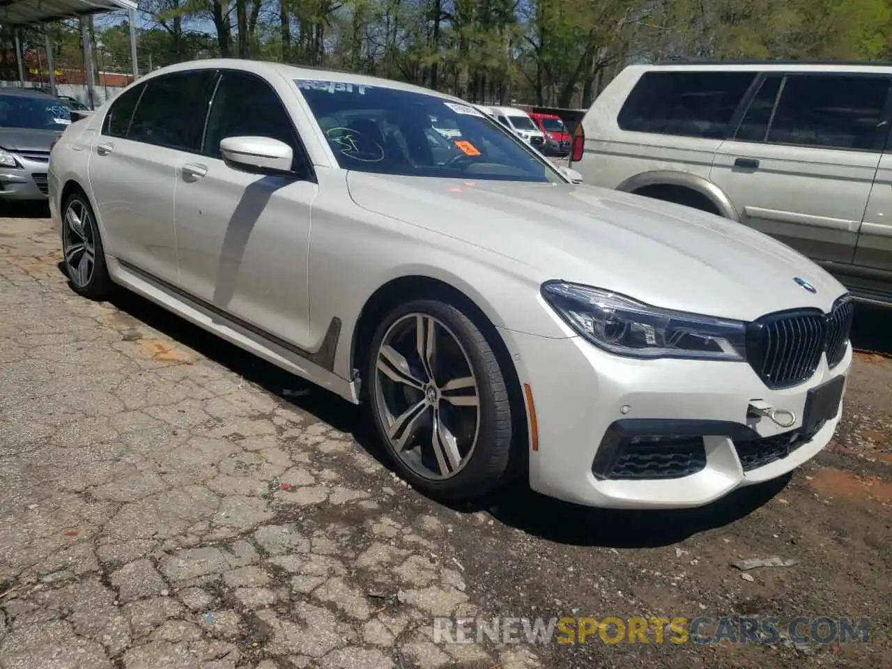 1 Photograph of a damaged car WBA7F0C51KGM25903 BMW 7 SERIES 2019