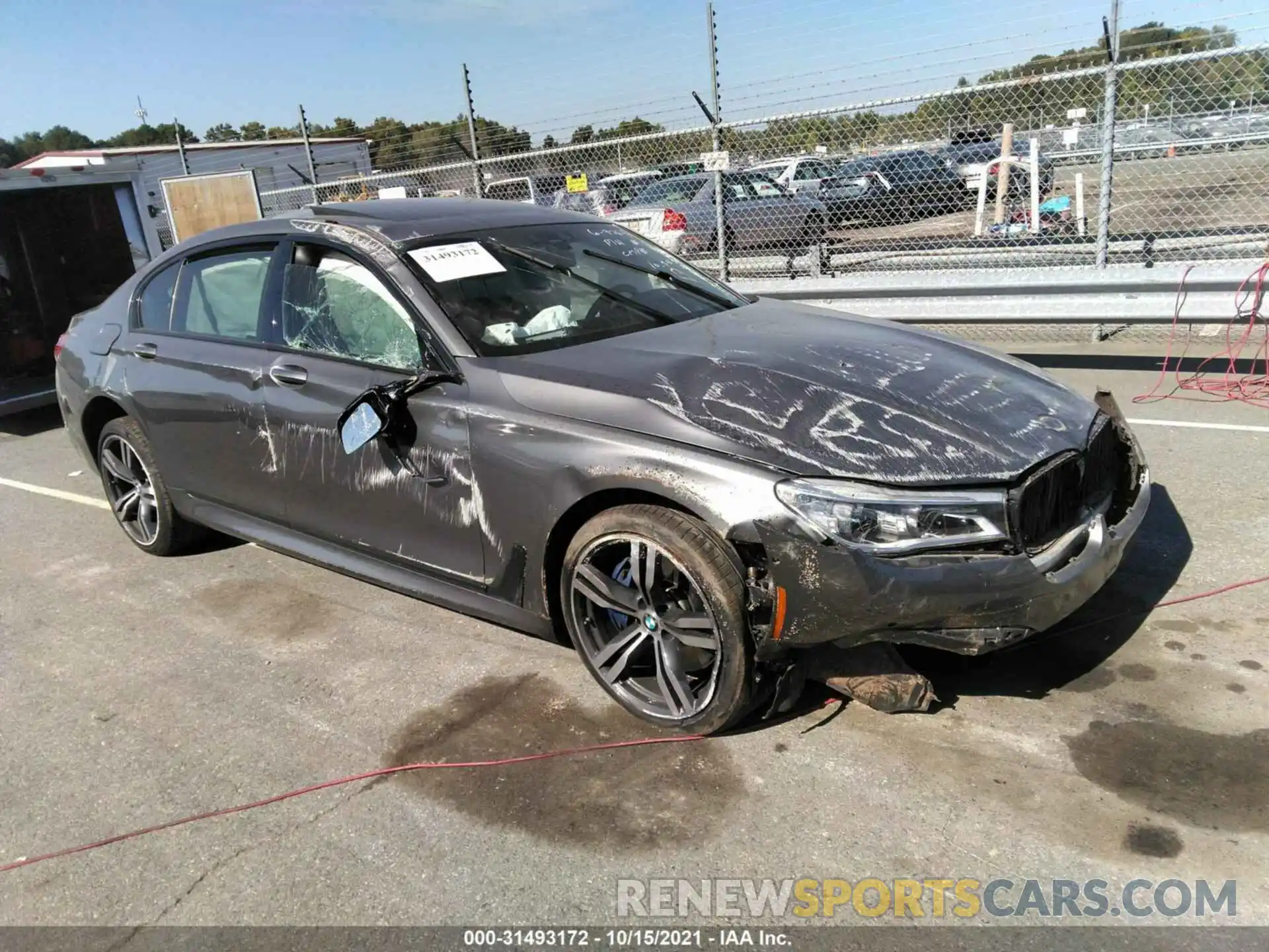 1 Photograph of a damaged car WBA7F0C52KGM25294 BMW 7 SERIES 2019