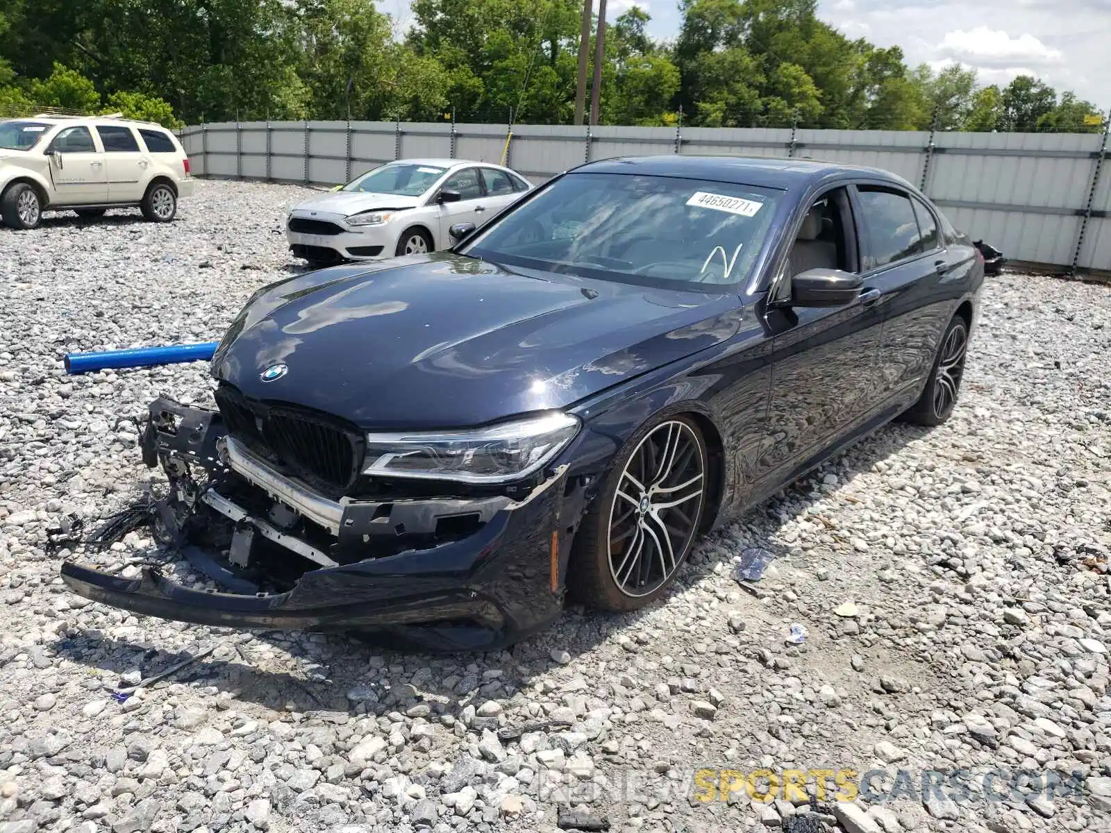 2 Photograph of a damaged car WBA7F0C54KGM25054 BMW 7 SERIES 2019