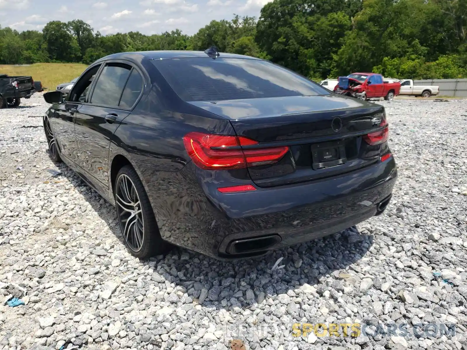 3 Photograph of a damaged car WBA7F0C54KGM25054 BMW 7 SERIES 2019