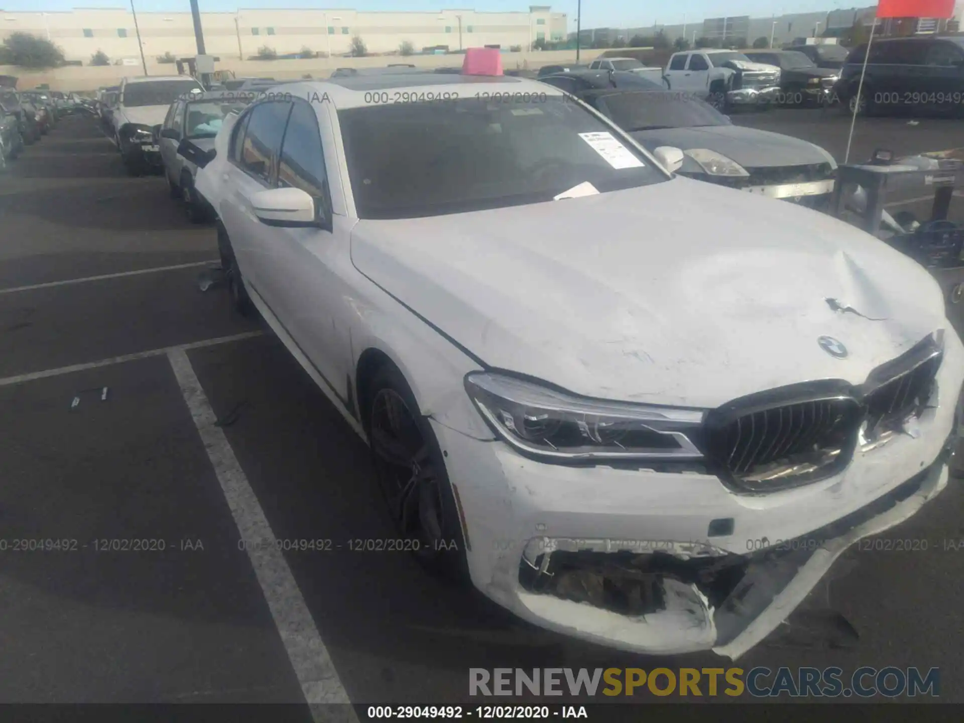 1 Photograph of a damaged car WBA7F0C55KGM24446 BMW 7 SERIES 2019